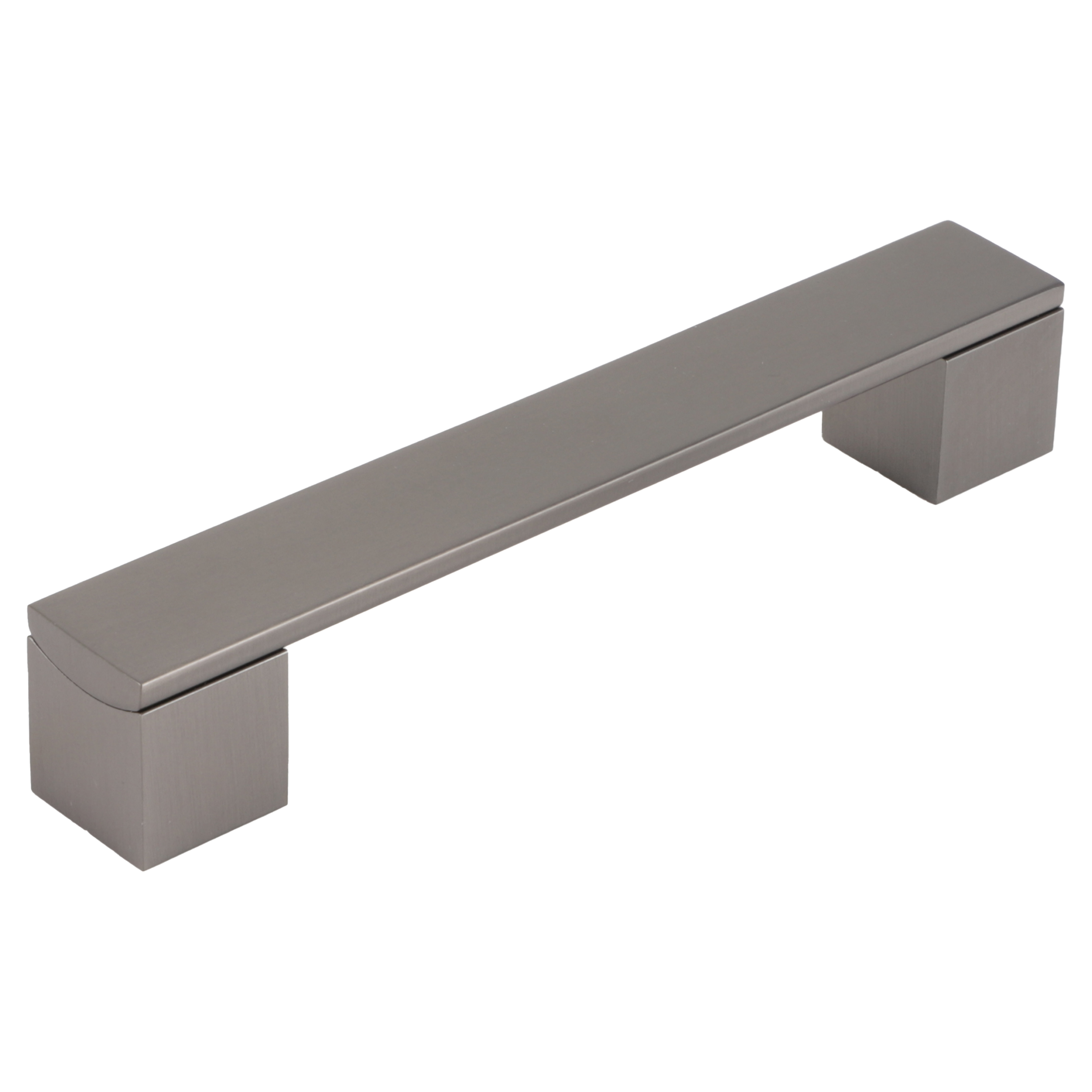 80.602.46 Starx  meubelgreep rechthoekig gun metal 20 x 24 x 128 mm