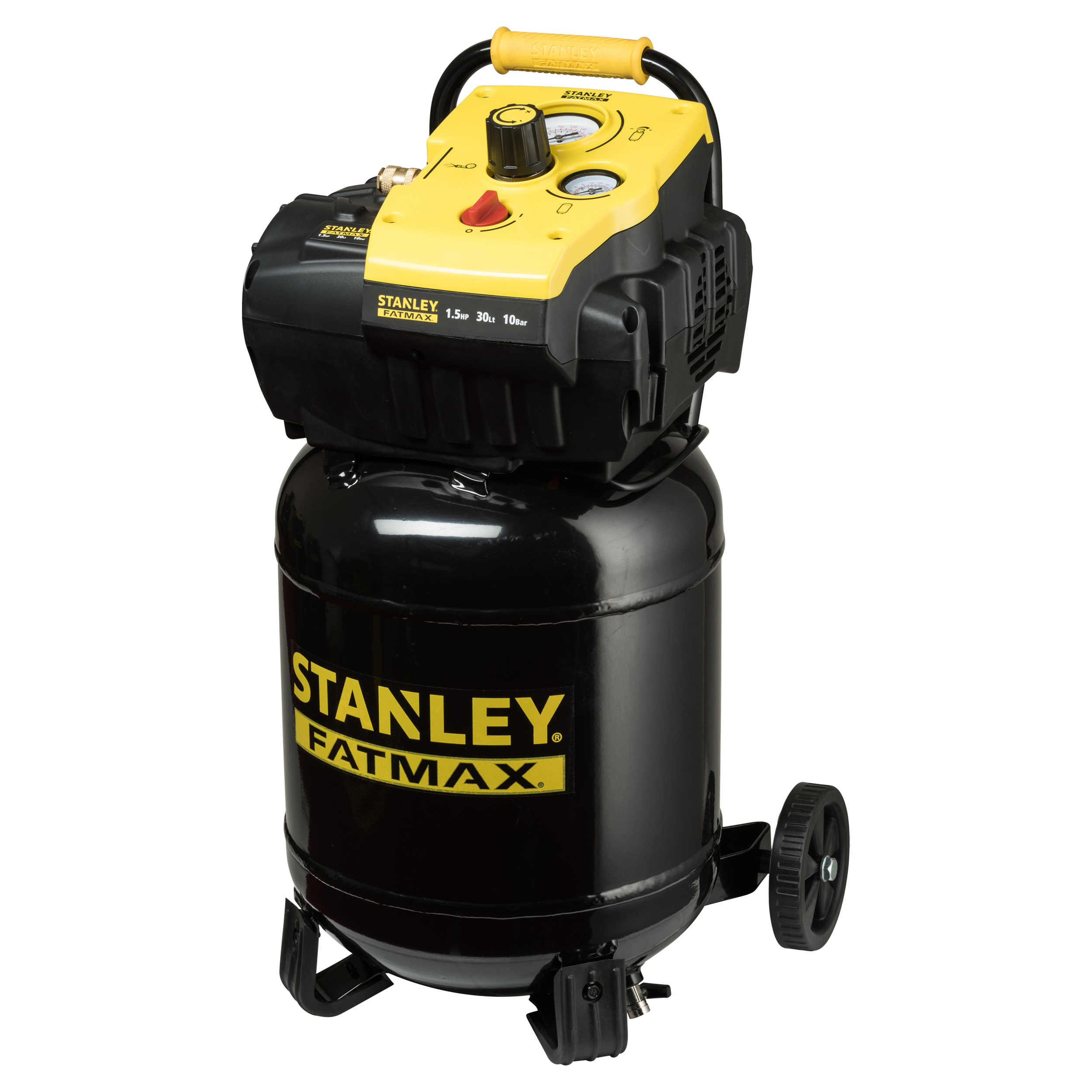 83.200.50 Stanley Fatmax compressor TAB 200/10/30VW - FMXCM0023E zwart/geel 
