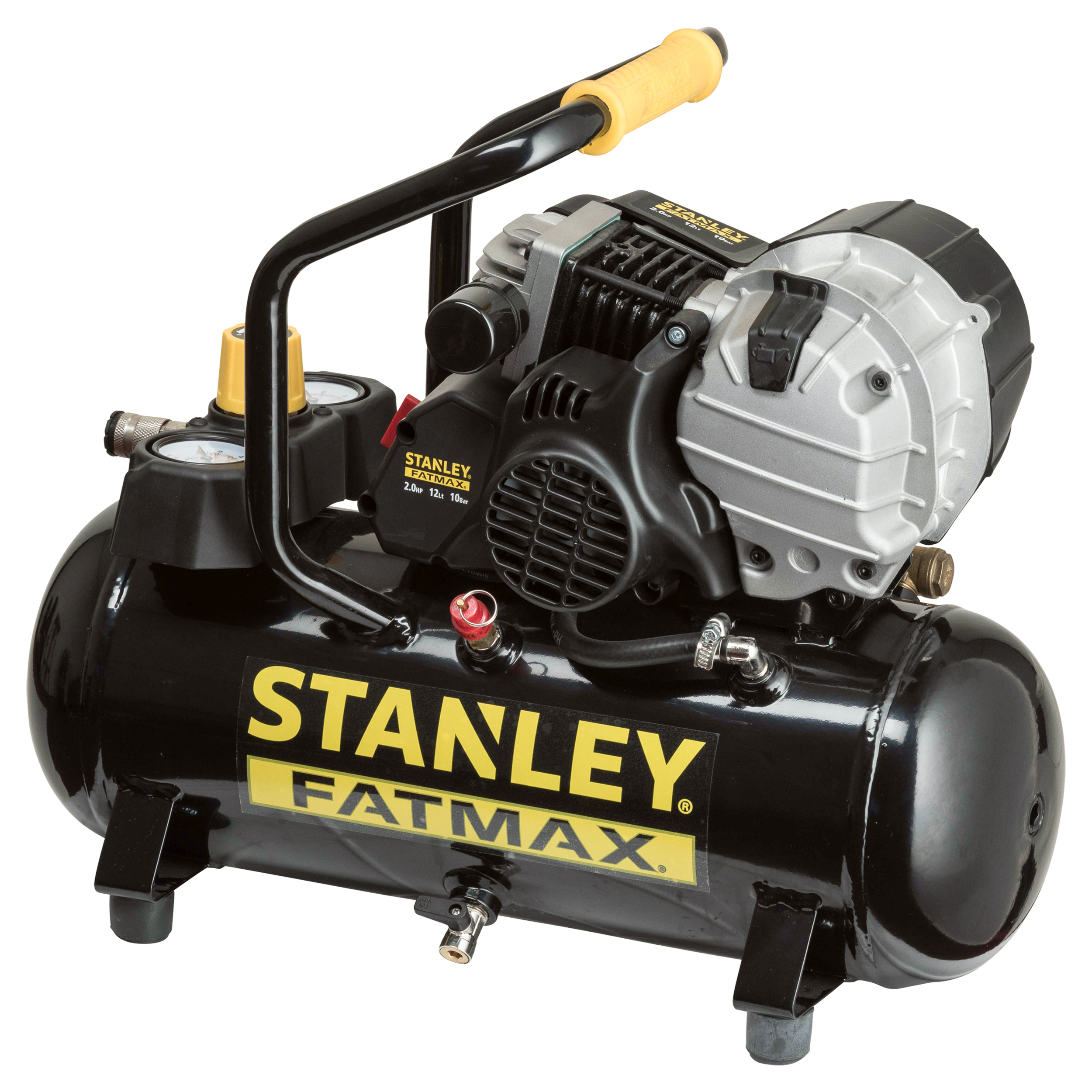 83.200.53 Stanley Fatmax compressor HY 227/10/12 - FMXCM0043E zwart/geel 