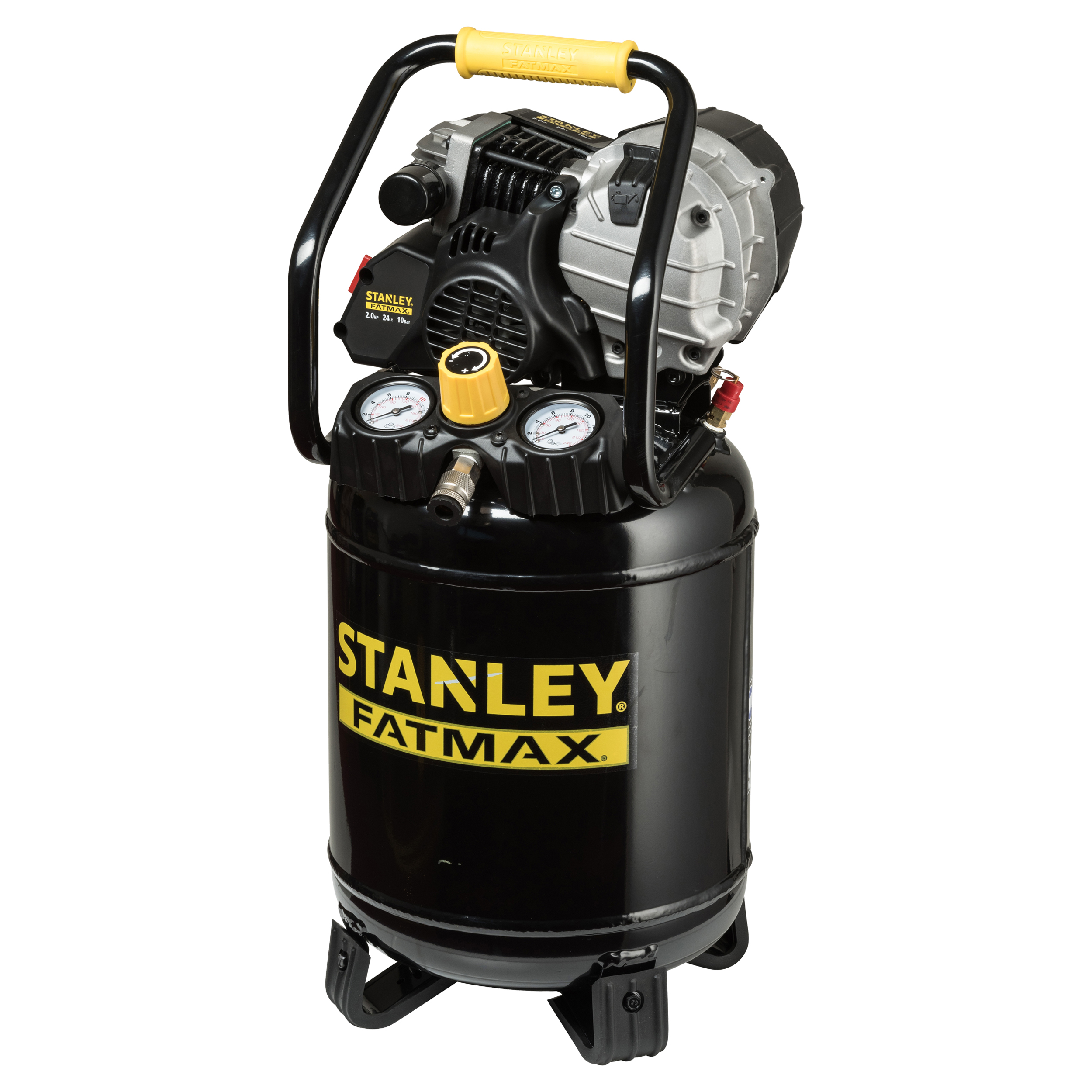 83.200.54 Stanley Fatmax compressor HY 227/10/24V - FMXCM0045E zwart/geel 