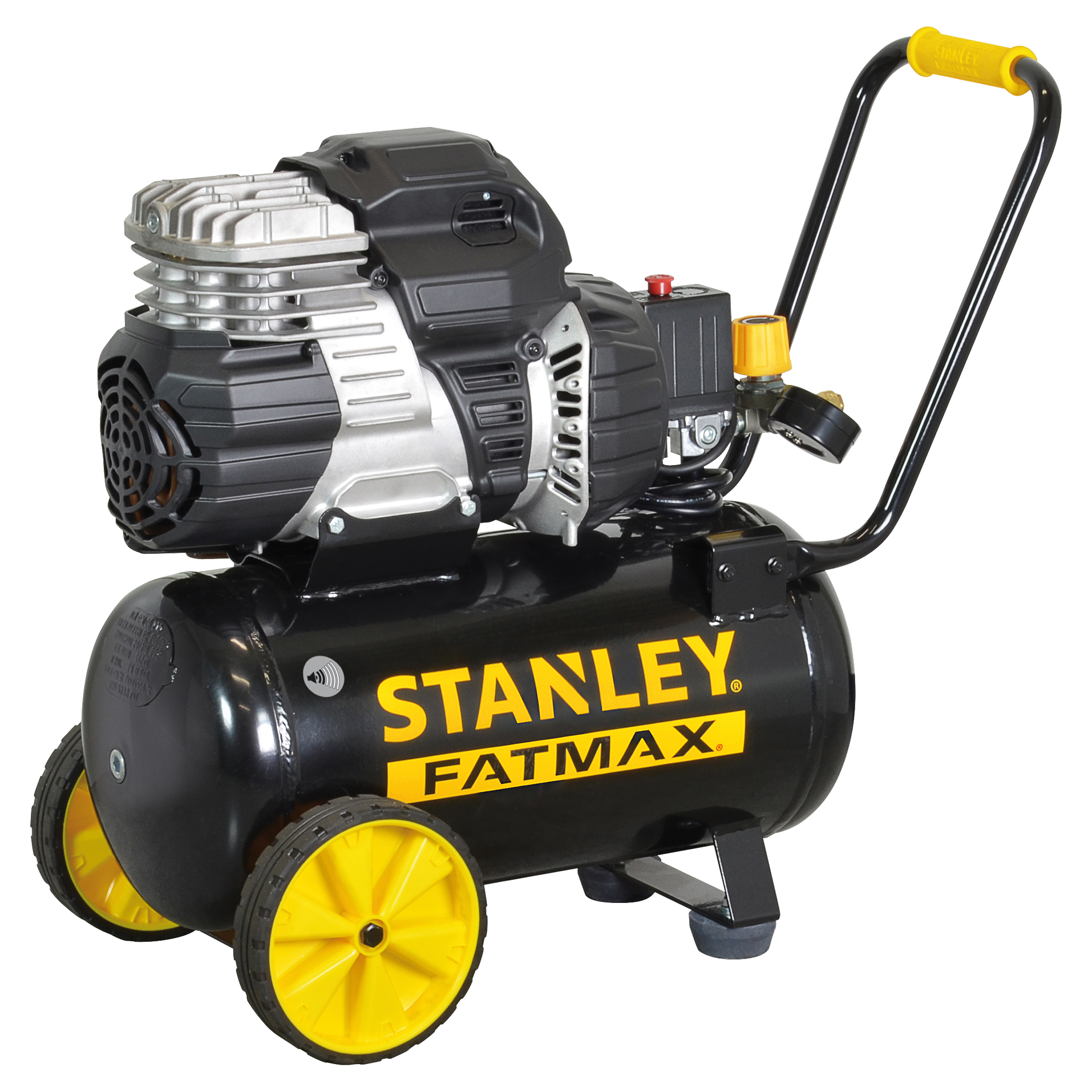 83.200.81 Stanley Fatmax compressor S244/8/24 - FMXCM0051E zwart/geel 