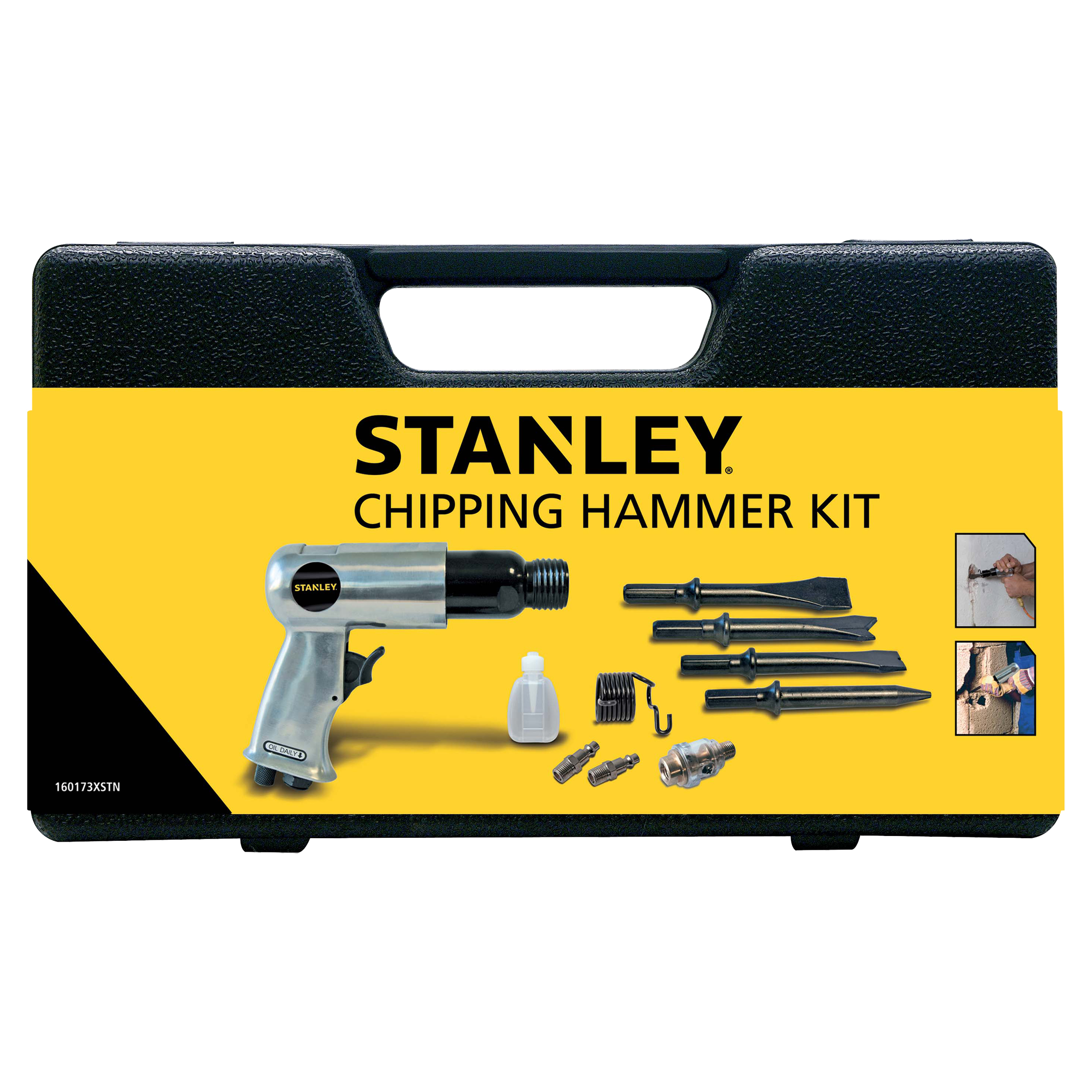 83.300.04 Stanley  Hakhamer set pneumatisch - 160173XSTN  