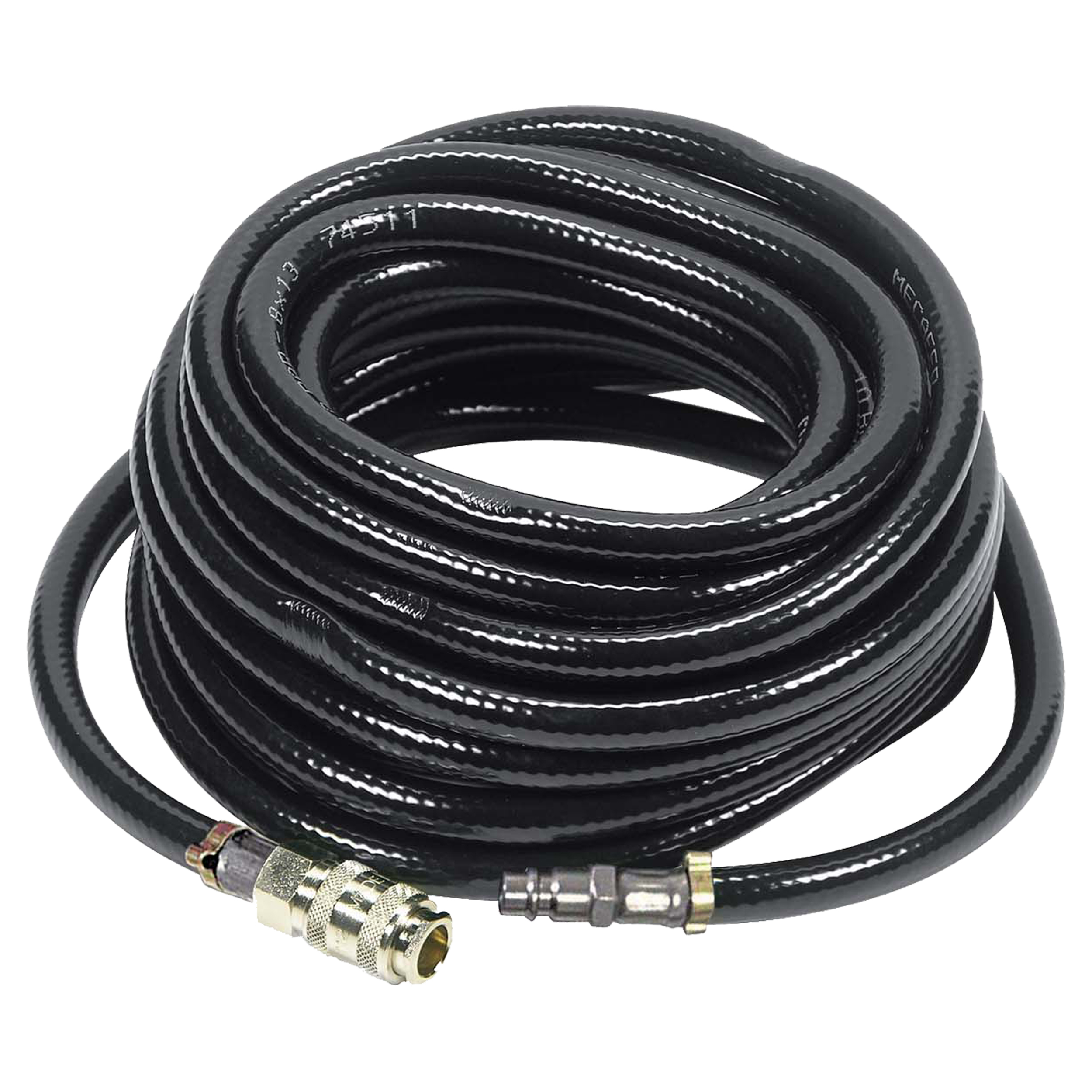 83.300.06 Stanley  slang met universele snelkoppeling - PVC - 8221580STN zwart 6 x 11 mm, 20 m
