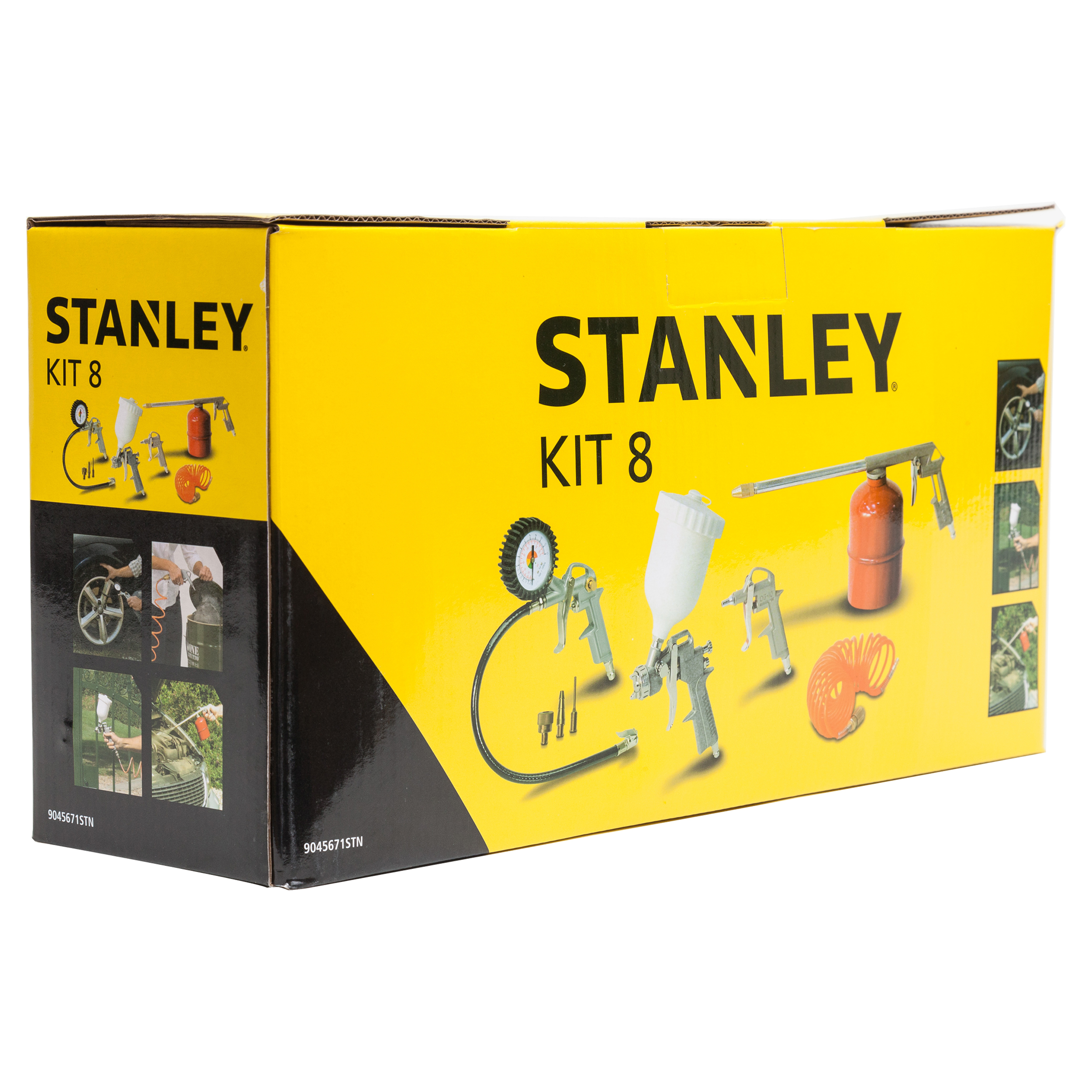 83.300.10 Stanley  luchtgereedschapset 8-delig - 9045671STN  