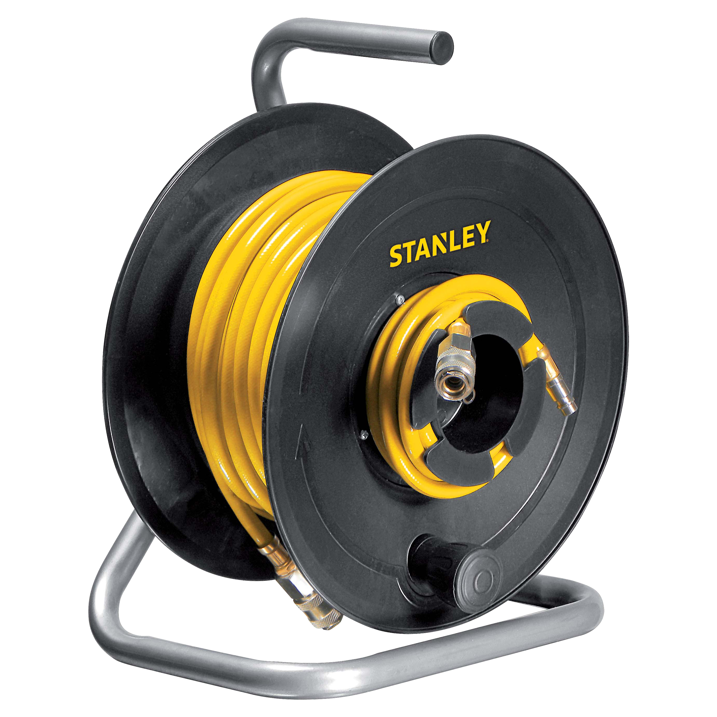 83.300.32 Stanley  slanghaspel PVC - 166013XSTN geel/zwart 8 x 12 mm, 20 m