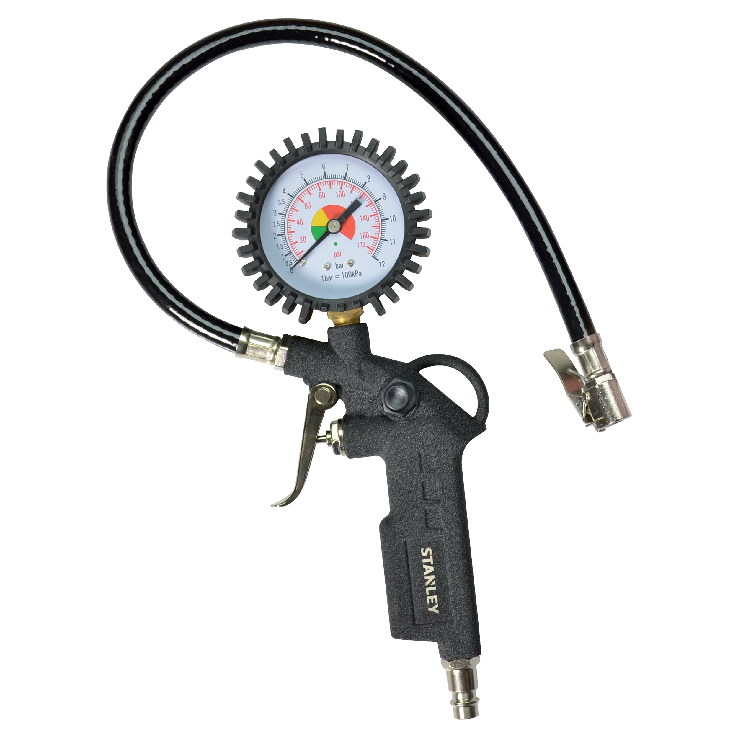 83.300.70 Stanley  opblaaspistool met manometer - 170533XSTN zwart 