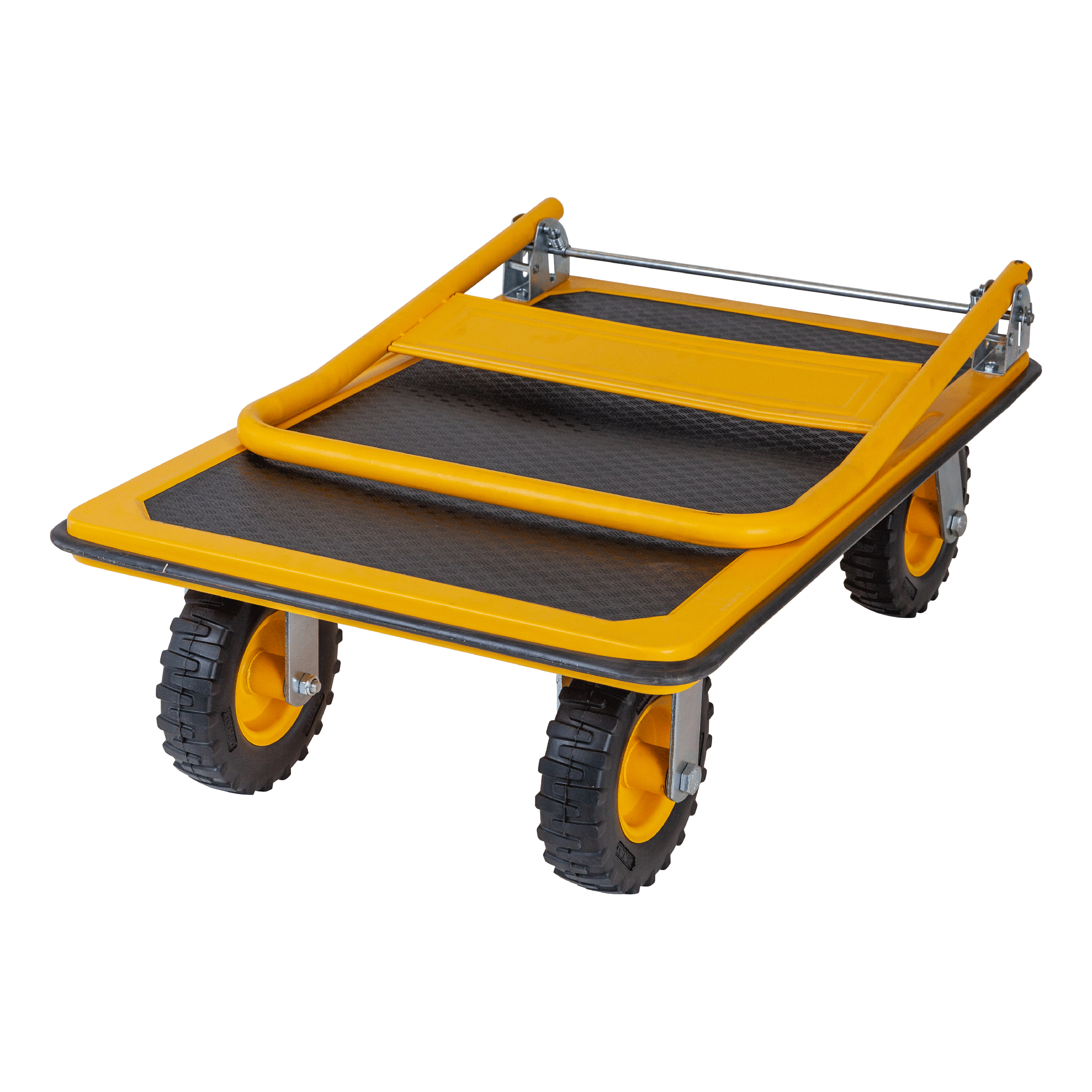 83.500.04 Stanley  platformwagen 400 kg - DXWT-504 zwart/geel 91 x 61 x 86 cm