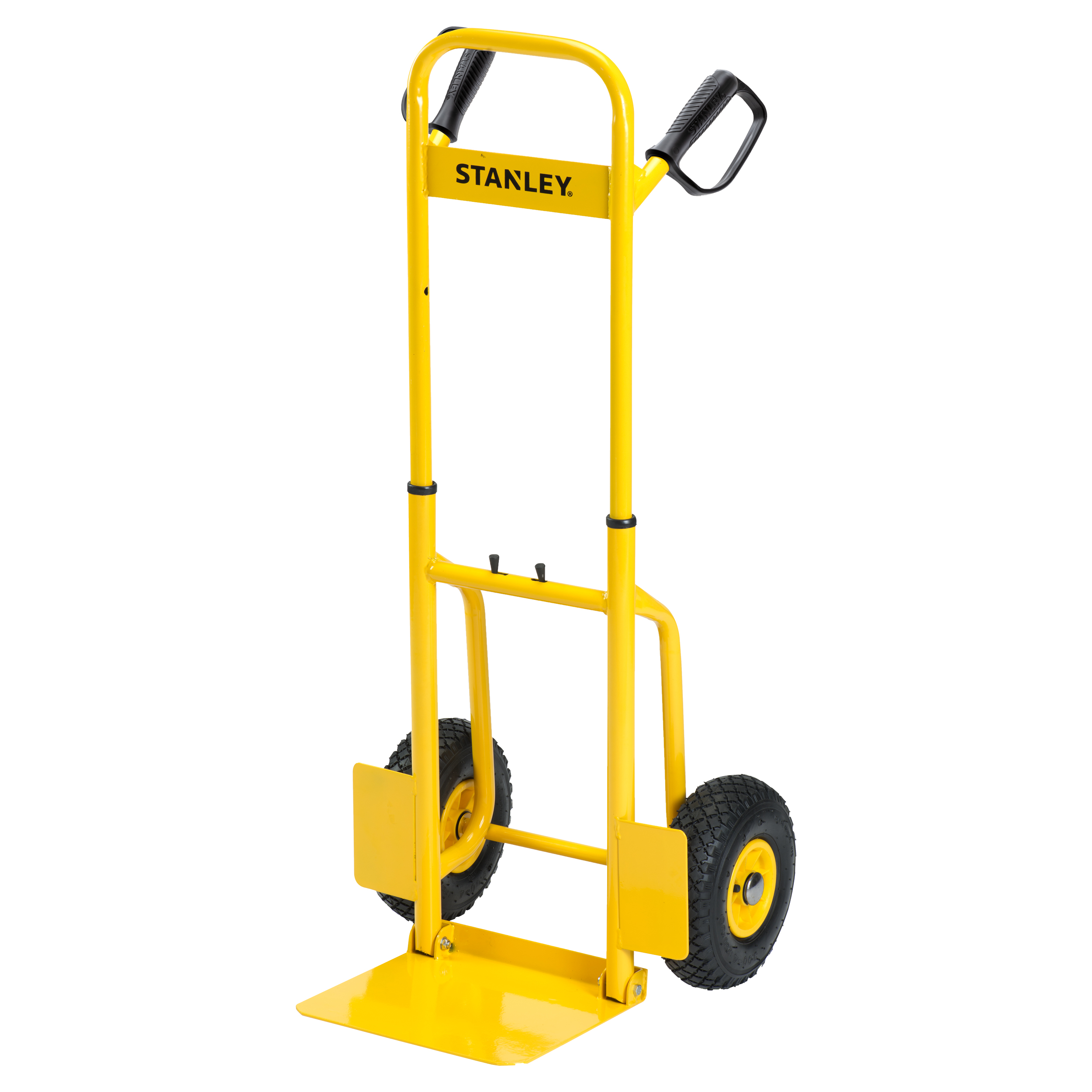 83.500.13 Stanley  steekwagen vouwbaar - staal - 120 kg - SXWT-FT520 geel 63 x 52 x 113 cm