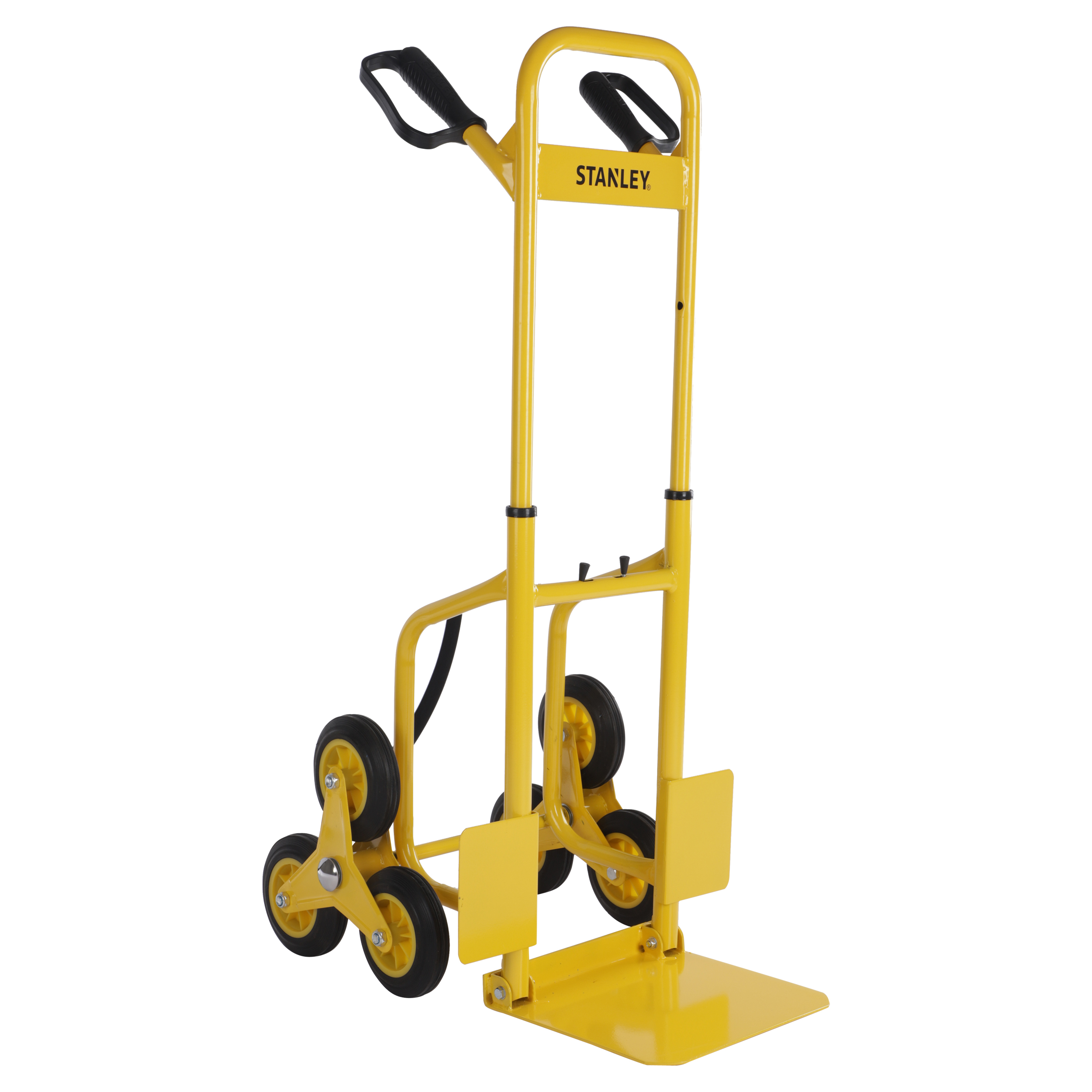 83.500.14 Stanley  steekwagen trap - vouwbaar - staal - 120 kg - SXWT-FT521 geel 68 x 48 x 113 cm