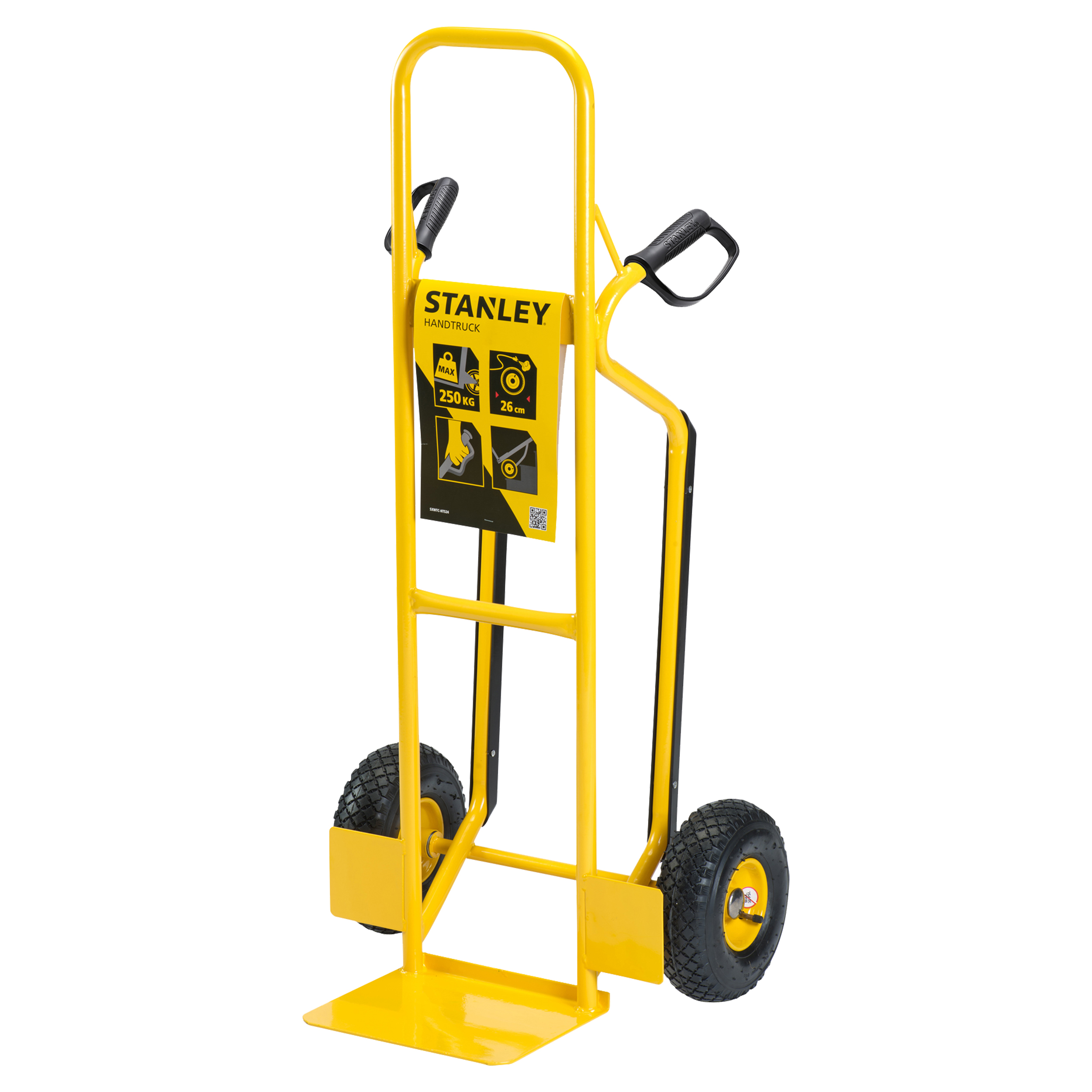 83.500.17 Stanley  steekwagen staal - 250 kg - SXWT-HT524 geel 50 x 49 x 119 cm