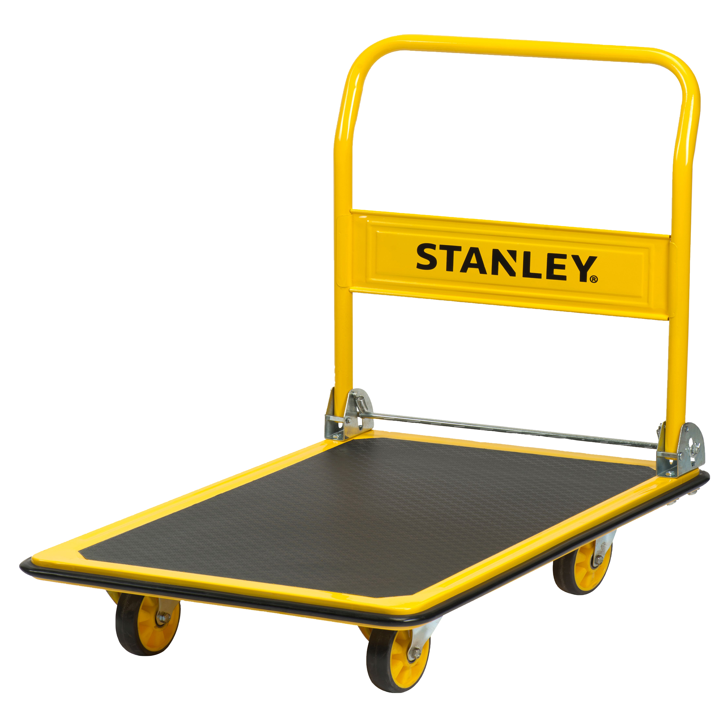 83.500.21 Stanley  platformwagen vouwbaar - staal - 300 kg - SXWT-PC528 zwart/geel 91 x 61 x 85 cm
