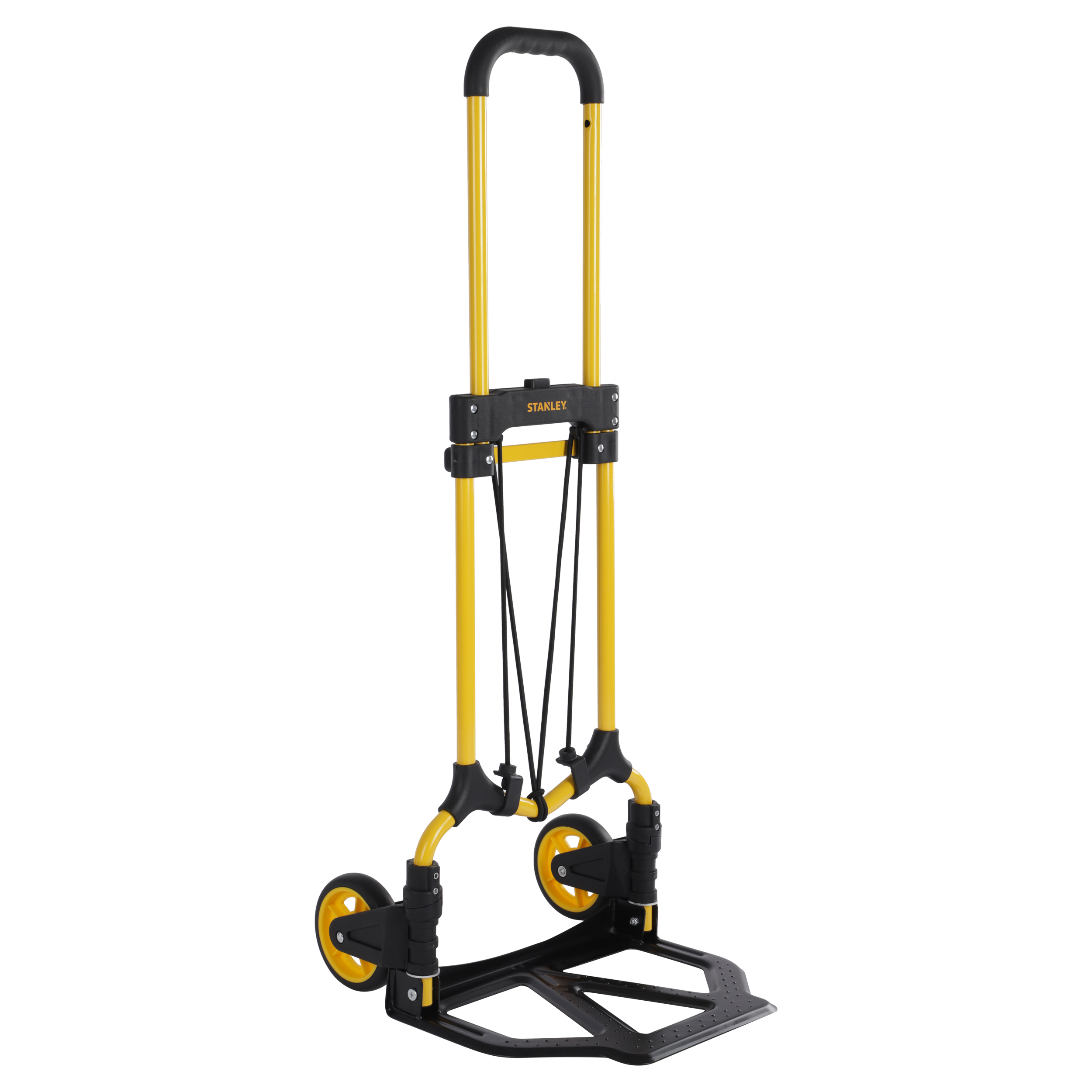 83.500.35 Stanley  steekwagen vouwbaar - aluminium - 70 kg - SXWT-FT580 SP geel/zwart 39 x 6 x 73 cm