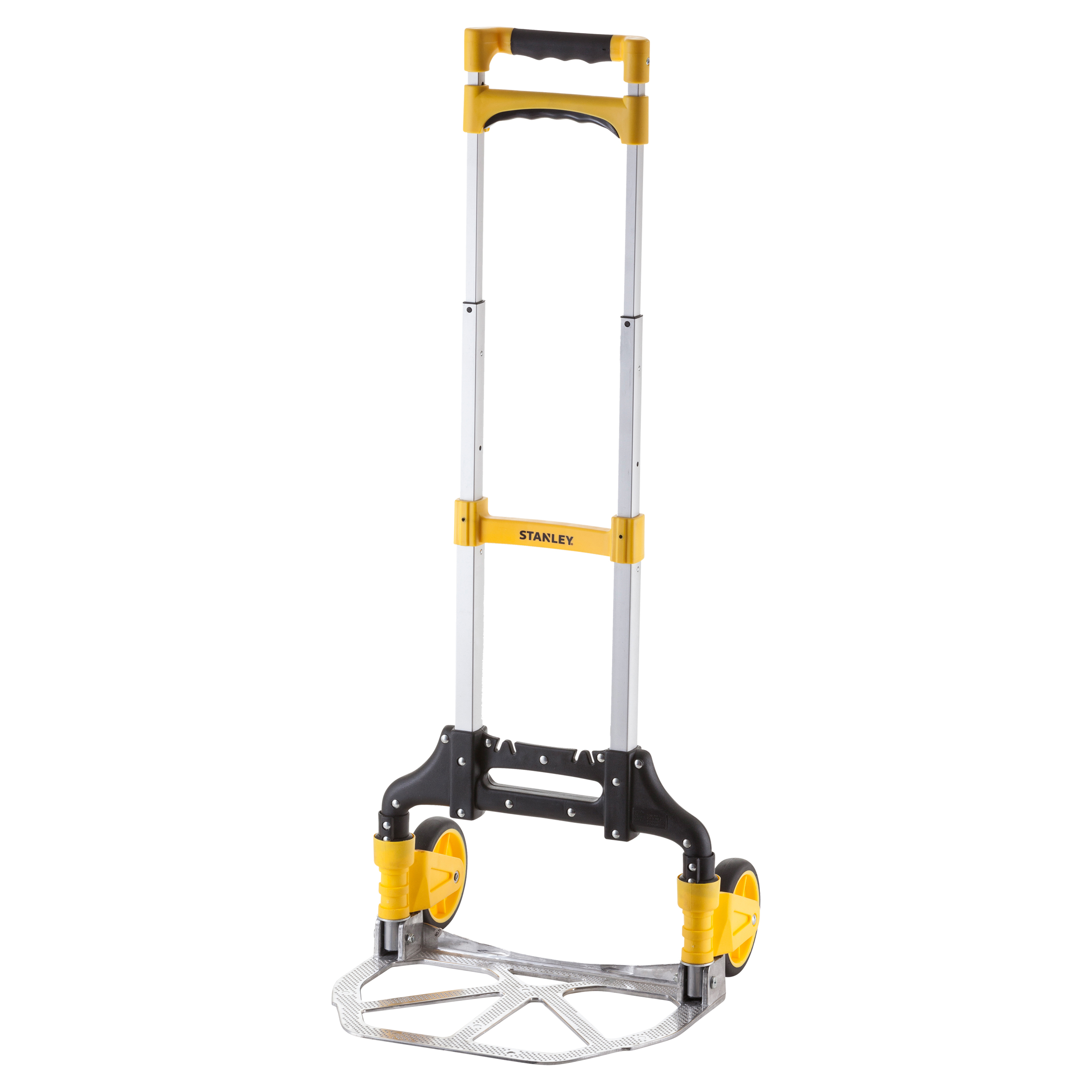 83.500.45 Stanley  steekwagen vouwbaar - aluminium - 70 kg - SXWT-FT516 SP geel/grijs 40 x 41 x 100 cm