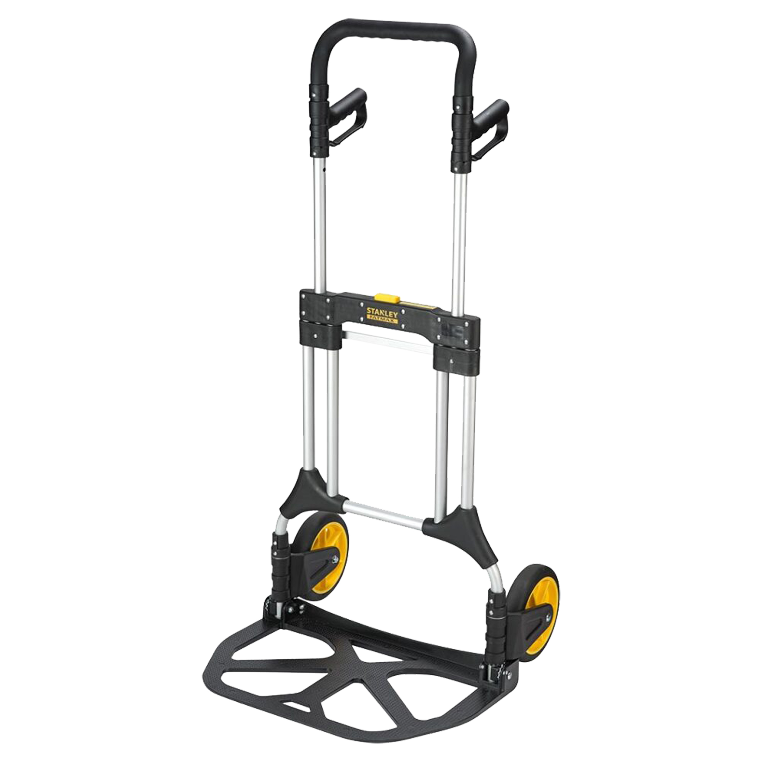 83.500.78 Stanley Fatmax steekwagen vouwbaar - aluminium - 200 kg - FXWT-707 zwart/grijs 60 x 60 x 128 cm