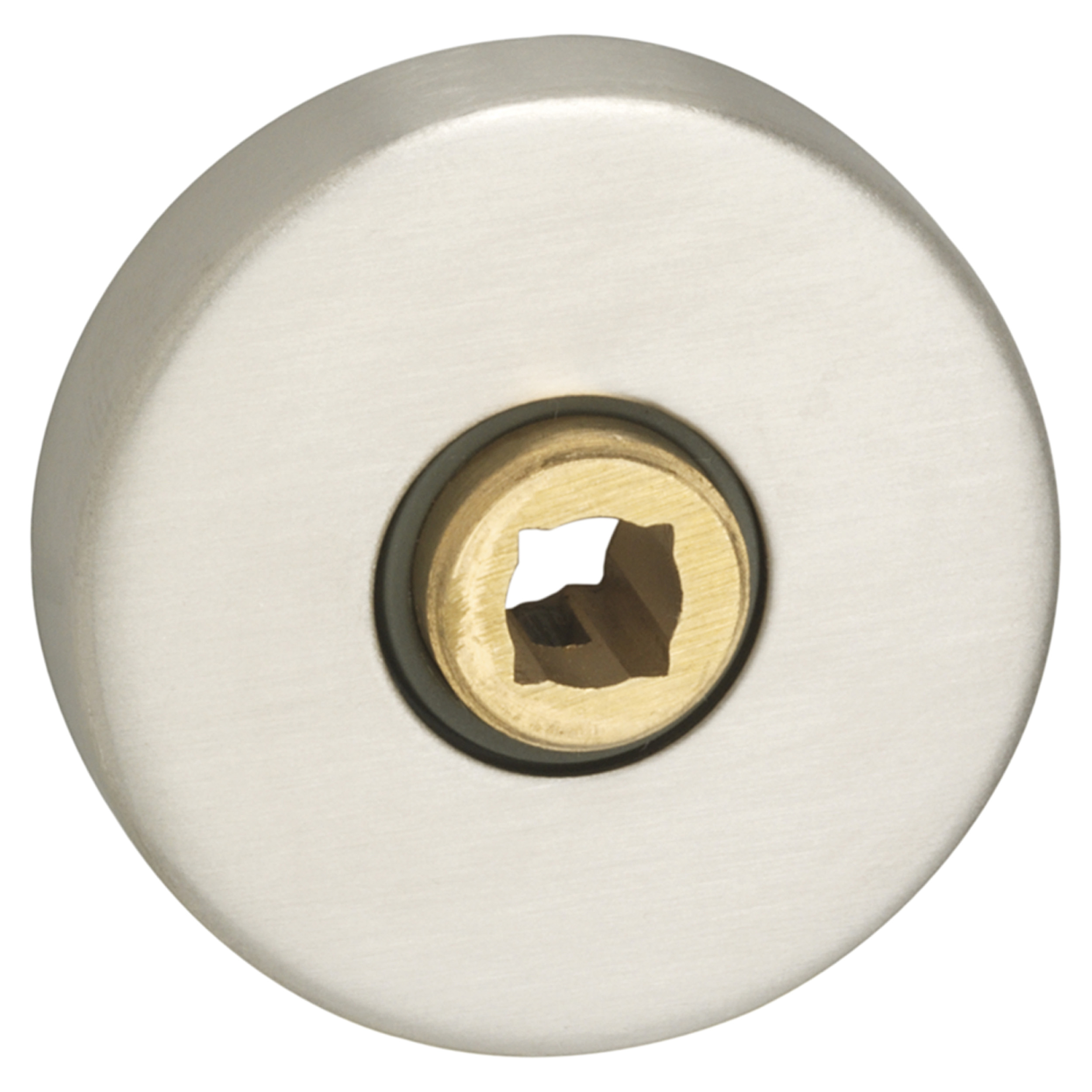 86.000.05 Impresso  rozet krukgat - rond - verdekt - RVS  Ø53 x 9 mm