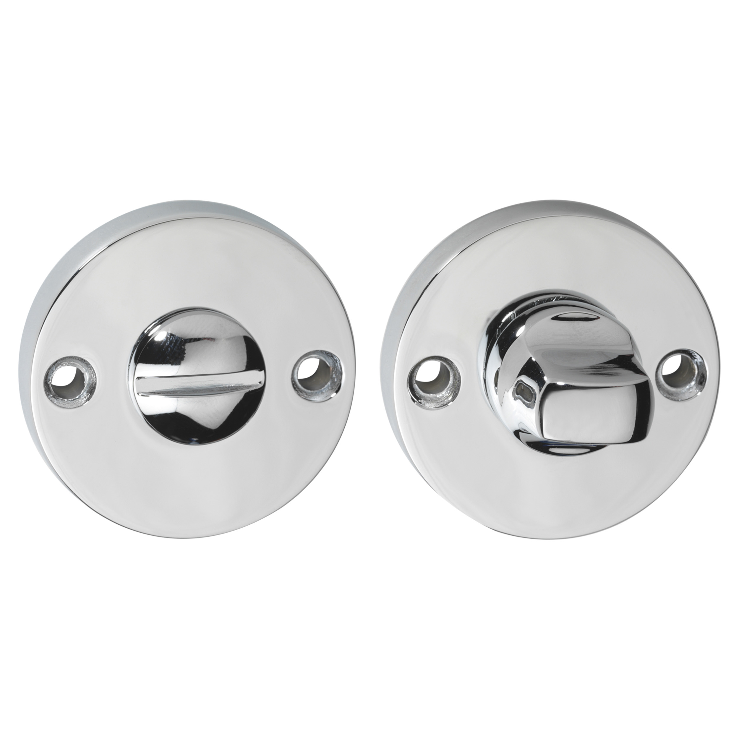 86.003.04 Impresso  rozet WC - rond chroom Ø51 x 6 mm