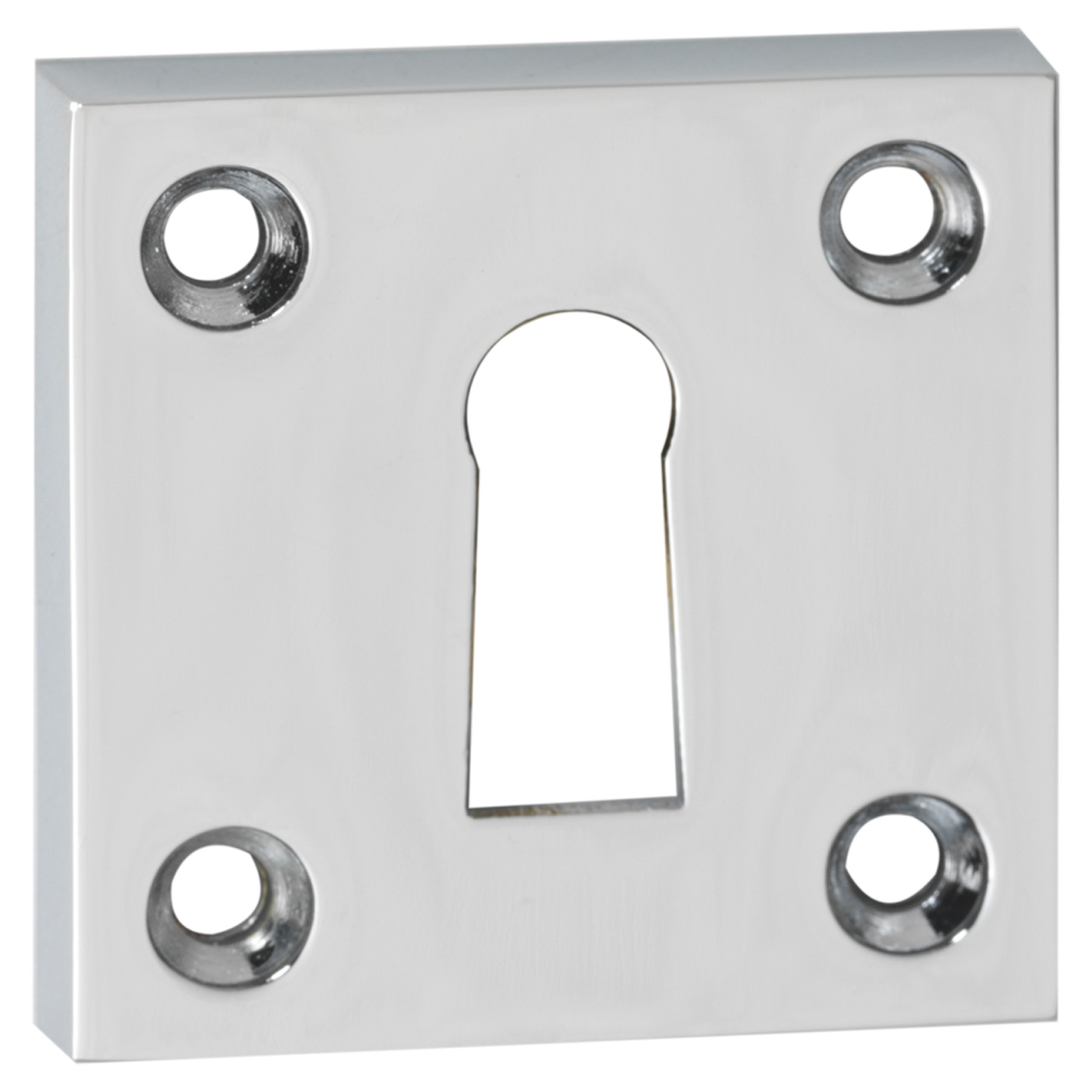 86.003.10 Impresso  rozet SL - vierkant chroom Ø43 x 6 mm