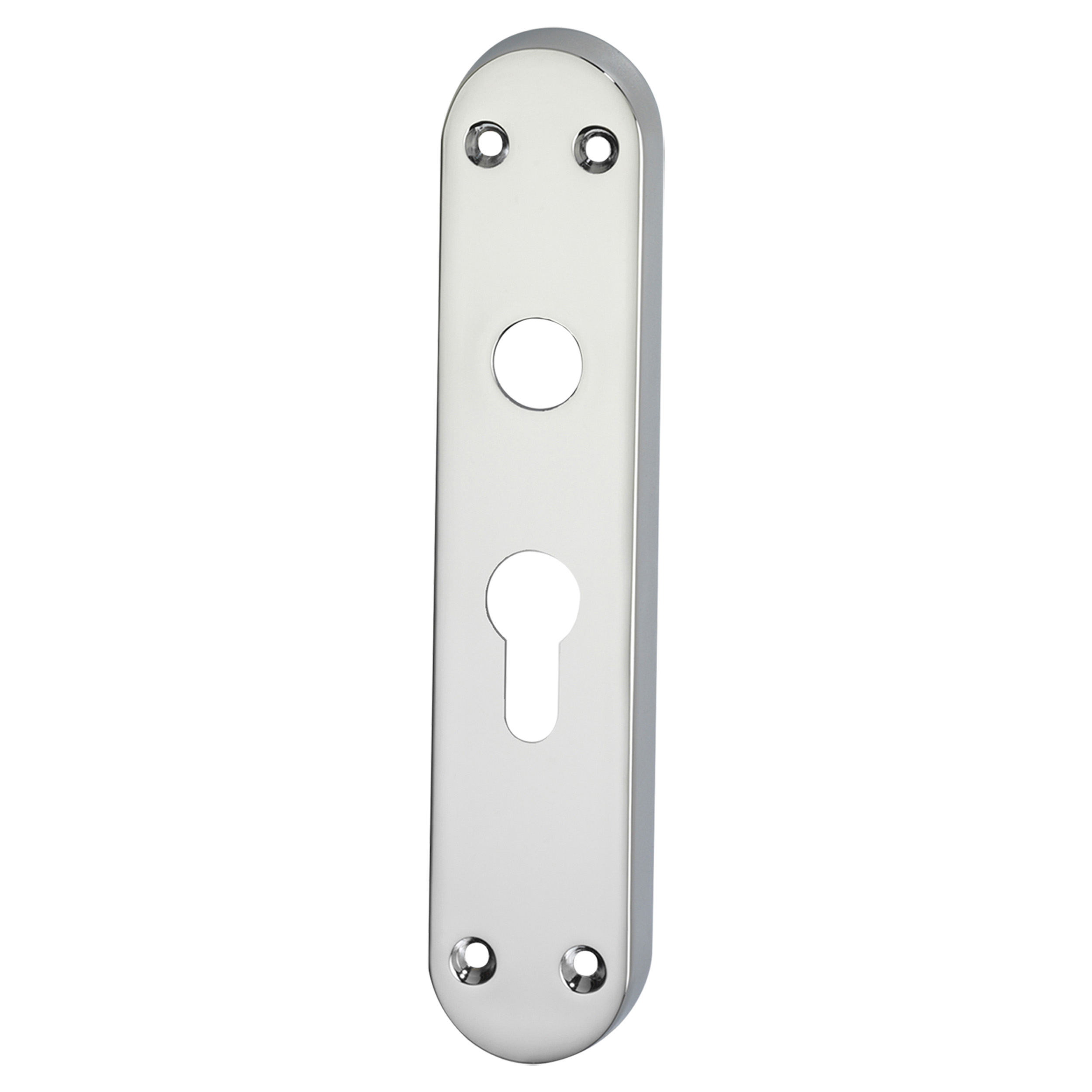 86.003.20 Impresso  schild PC55 - rond chroom 245 x 10 x 40 mm