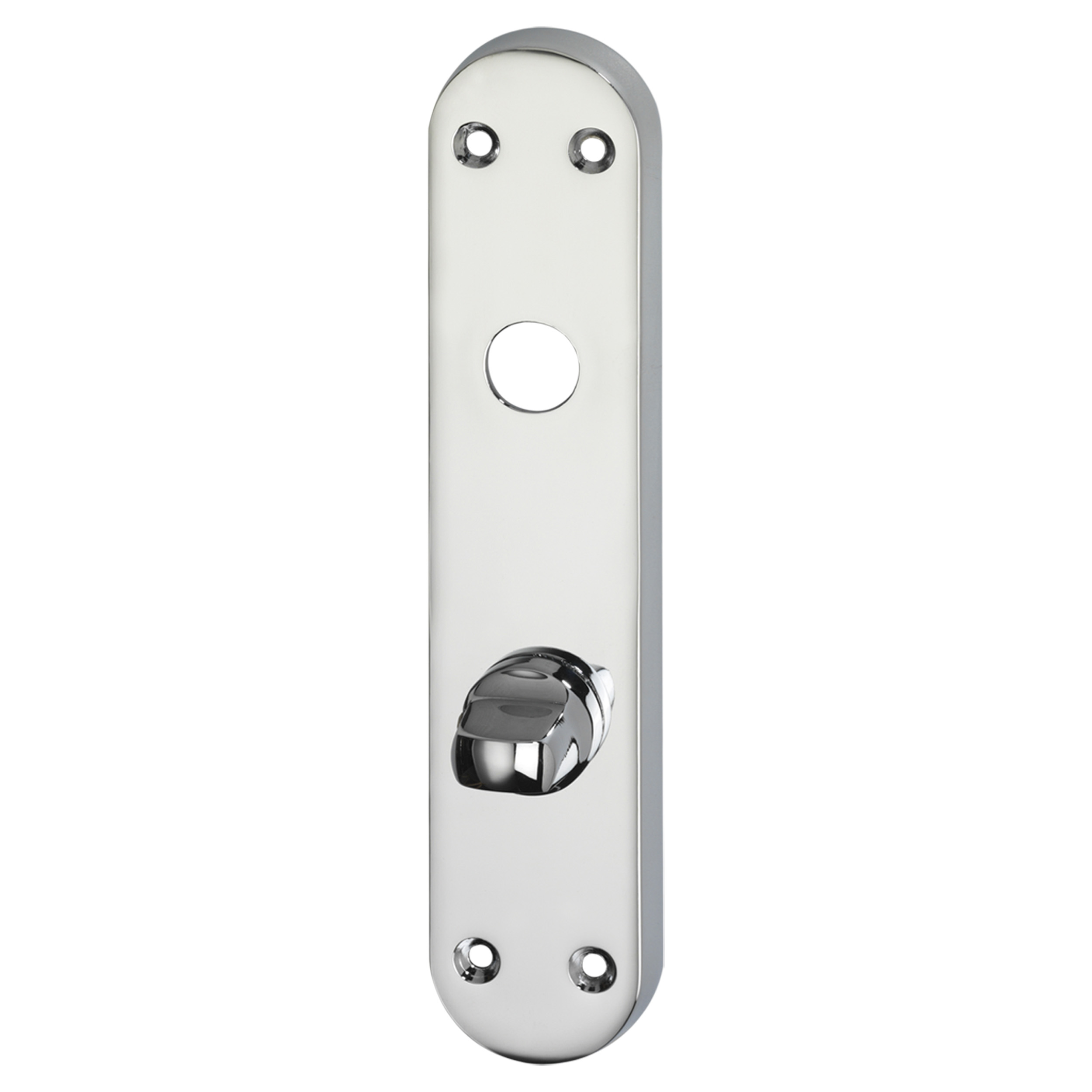 86.003.22 Impresso  schild WC63/8 - rond chroom 183 x 11 x 40 mm