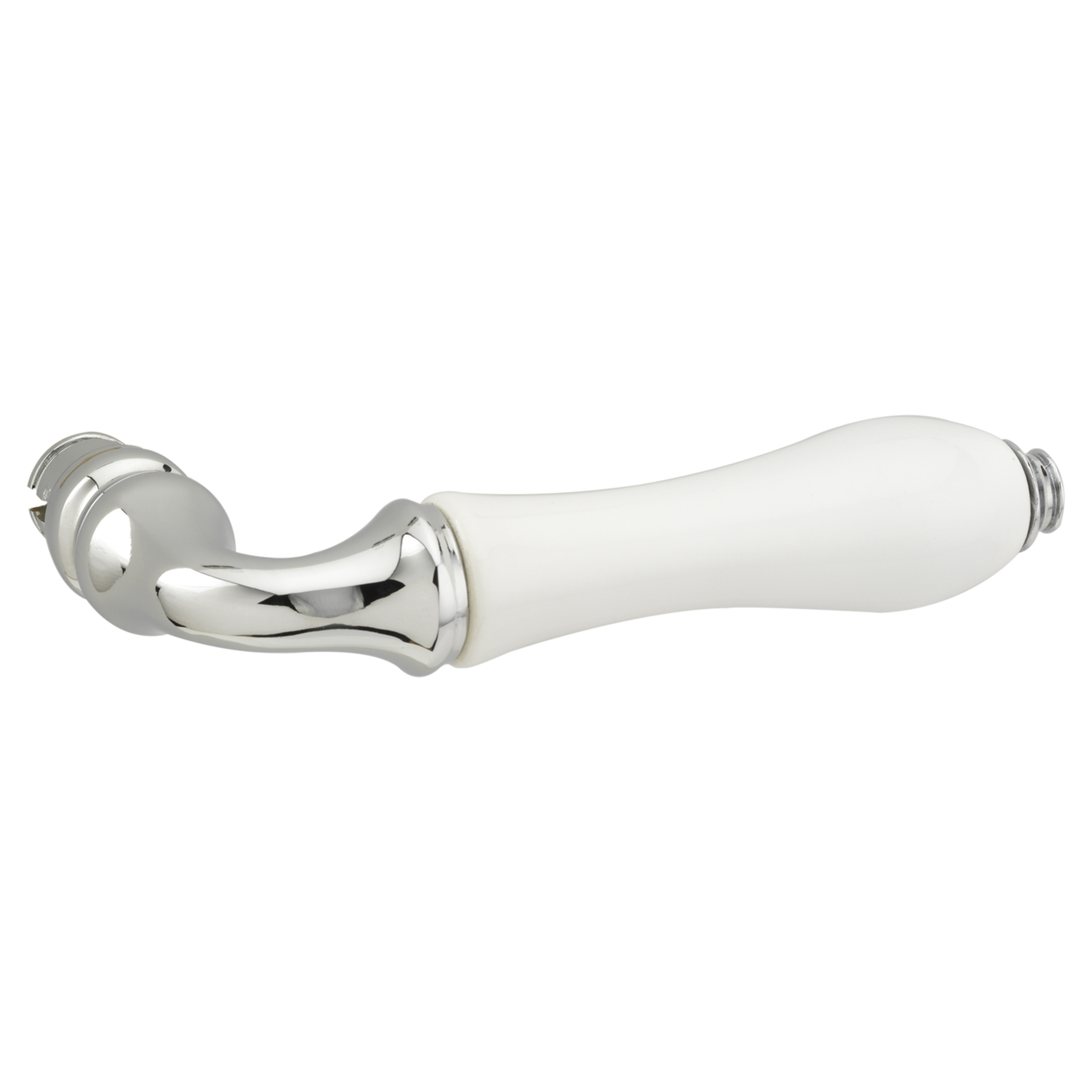86.003.50 Impresso Perth deurkruk modulair chroom/wit 125 x 25 x 52 mm