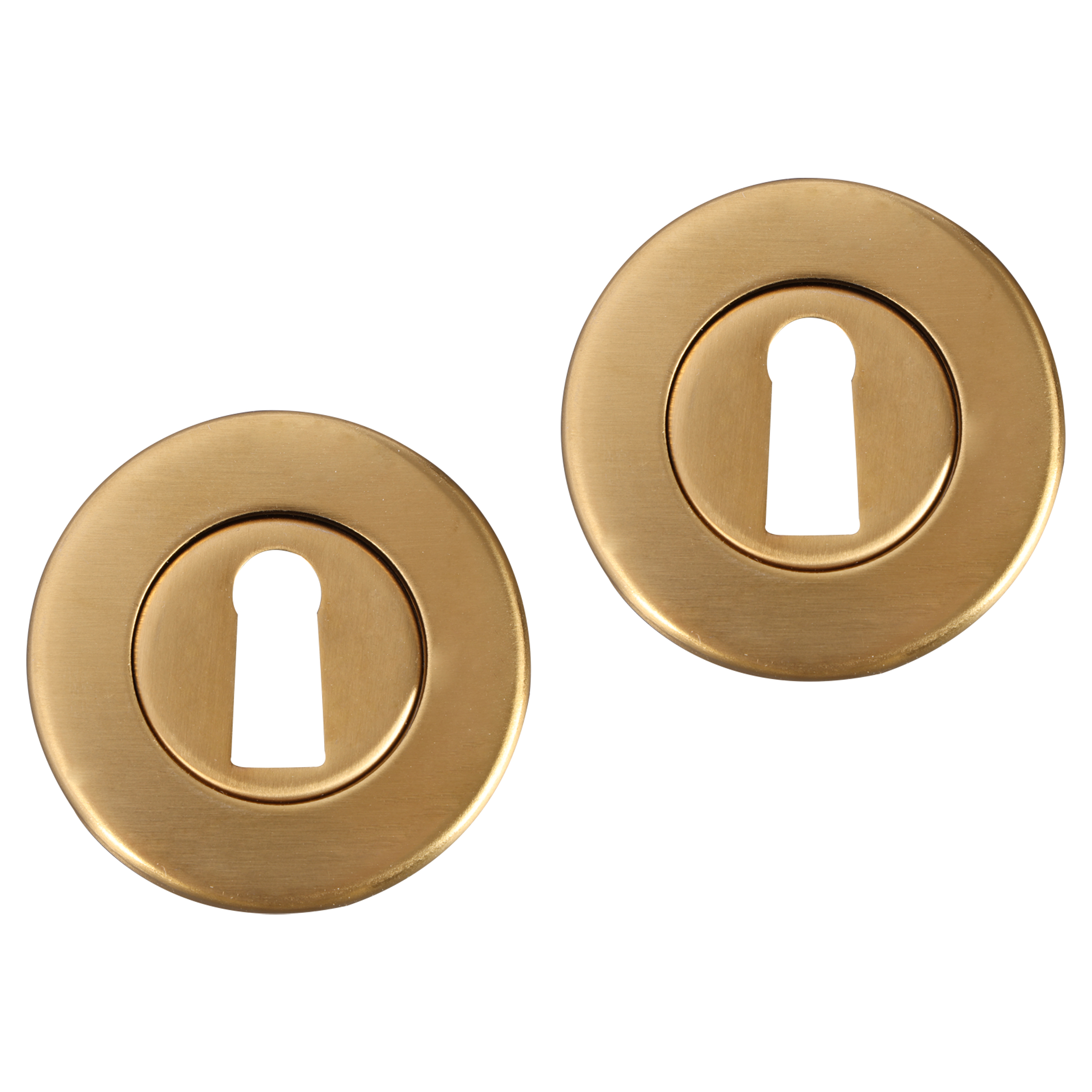 86.030.31 Differnz  rozet rond - sleutel goud 