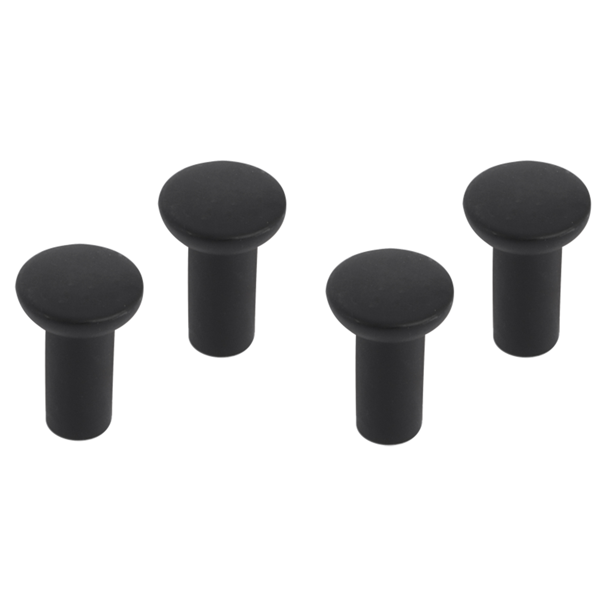 86.042.11 Differnz Eindhoven knop 20 mm mat zwart 
