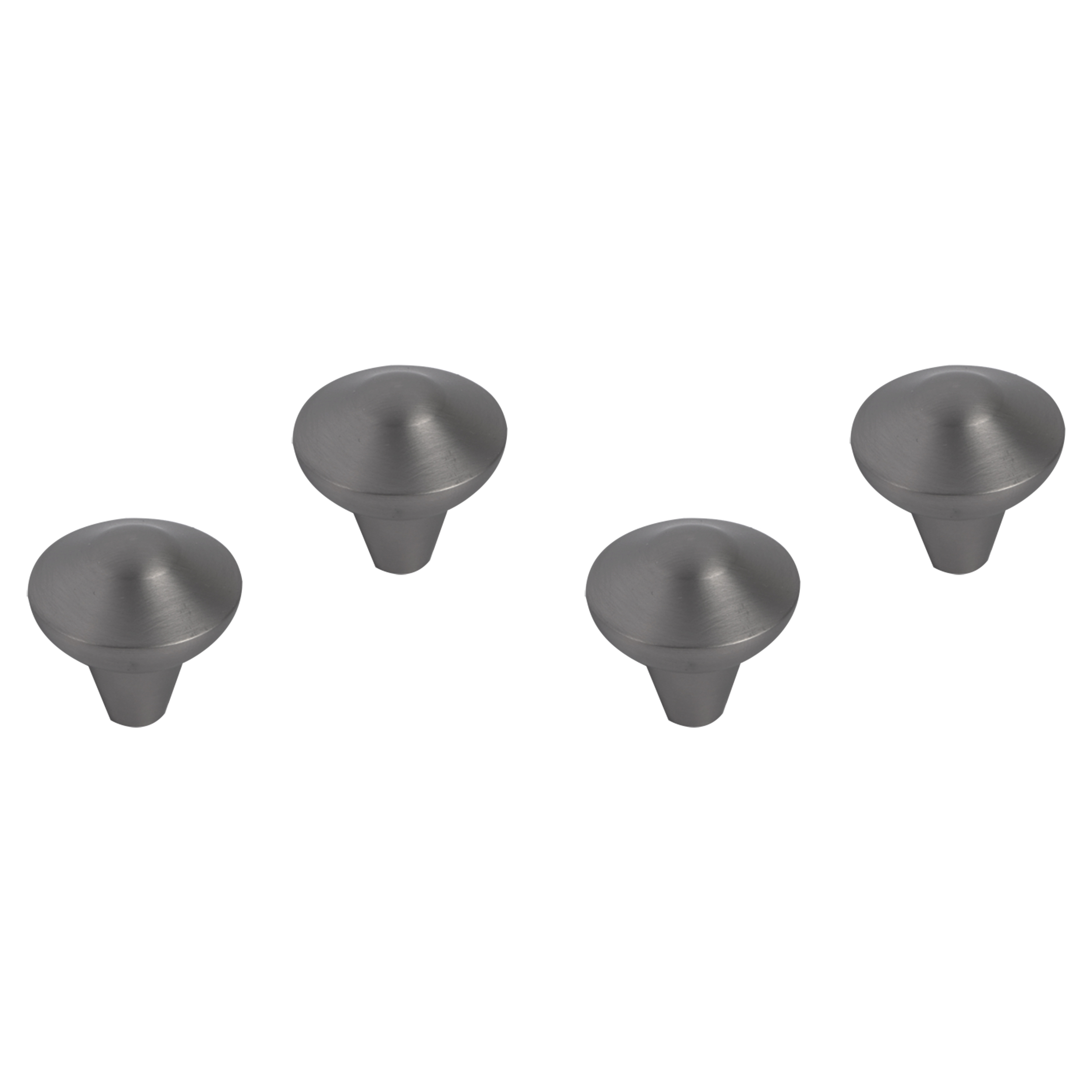 86.043.21 Differnz Groningen knop 20 mm gun metal 