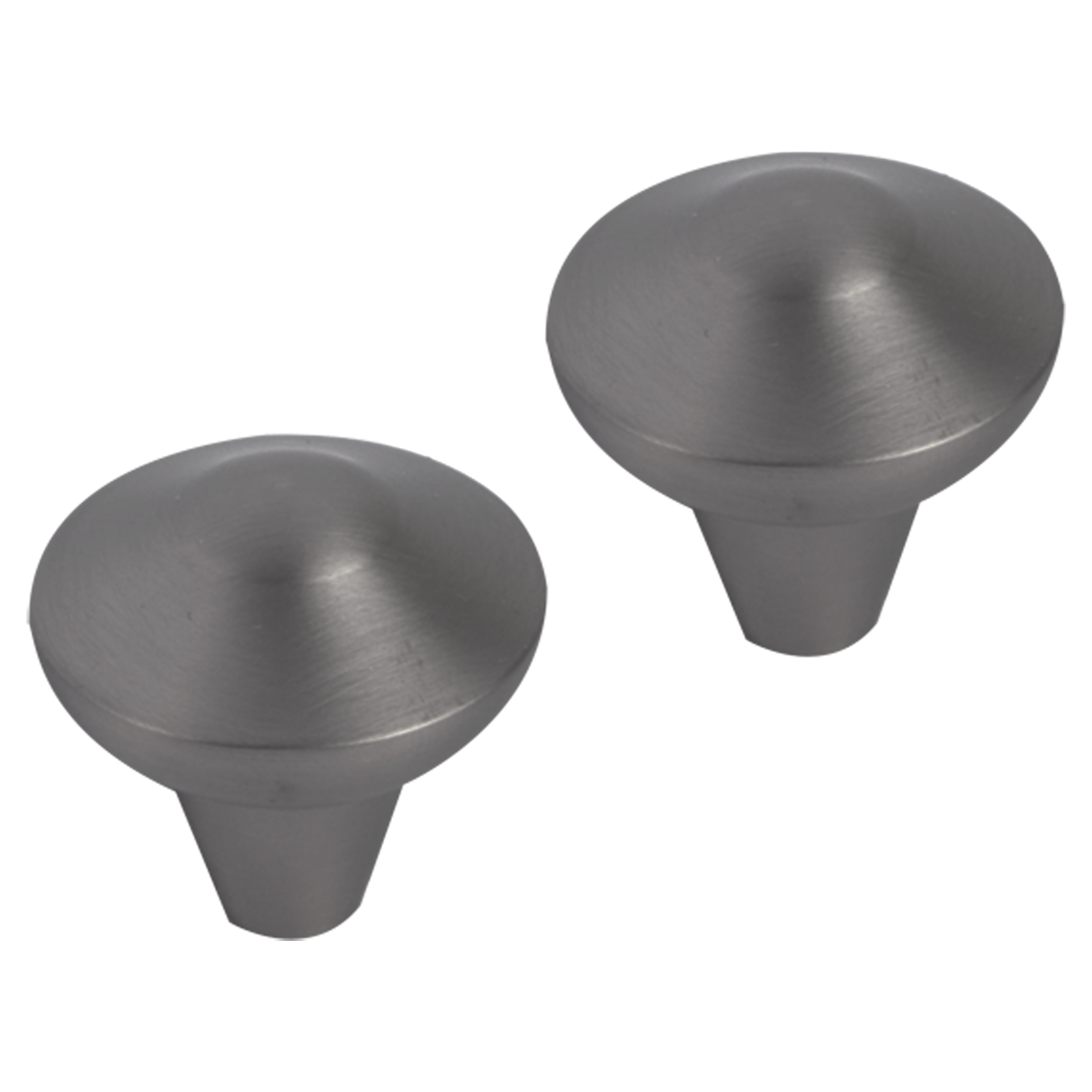 86.043.23 Differnz Groningen knop 30 mm gun metal 