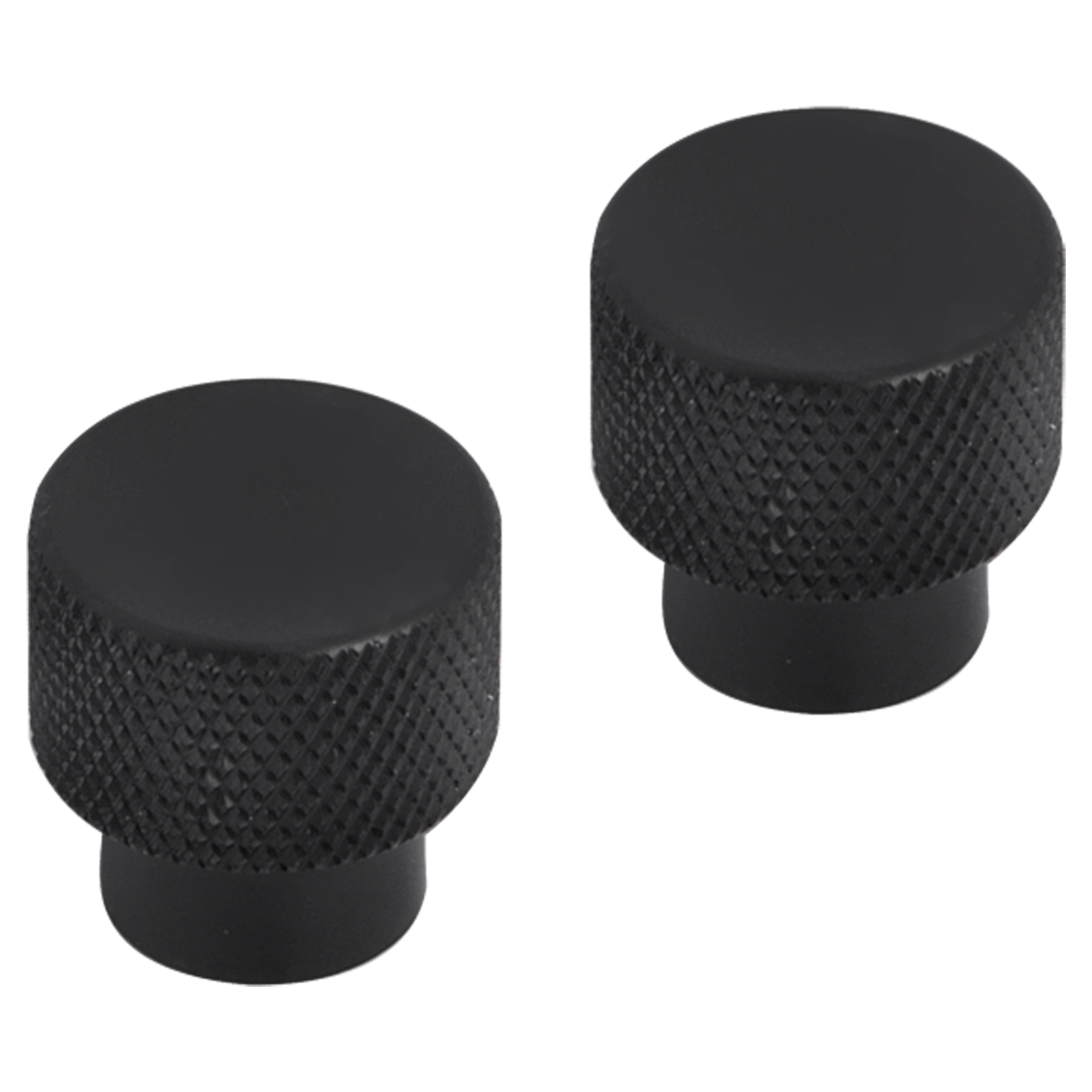 86.047.12 Differnz Utrecht knop 25 mm mat zwart 