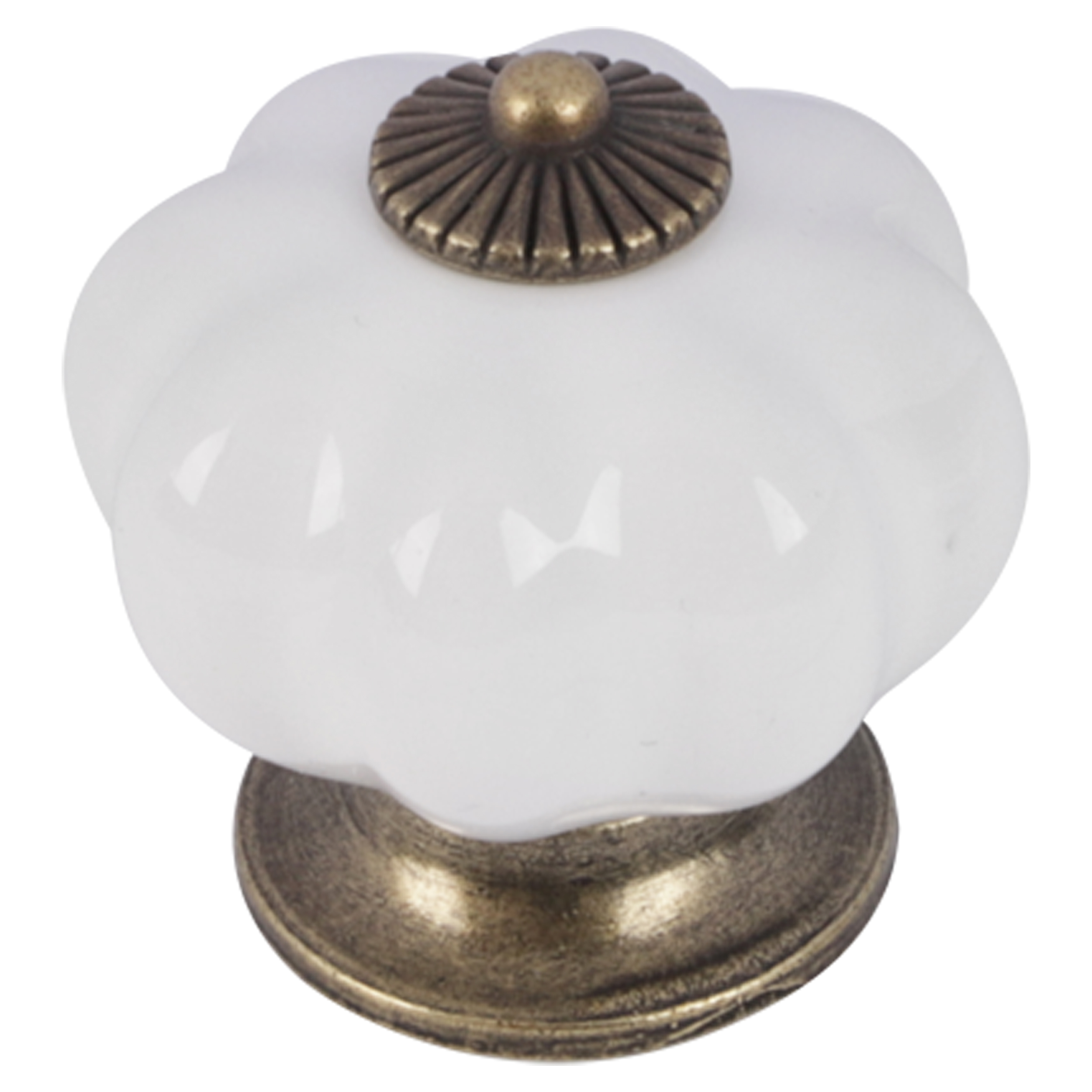 86.048.81 Differnz  knop retro oud nikkel-kleur 