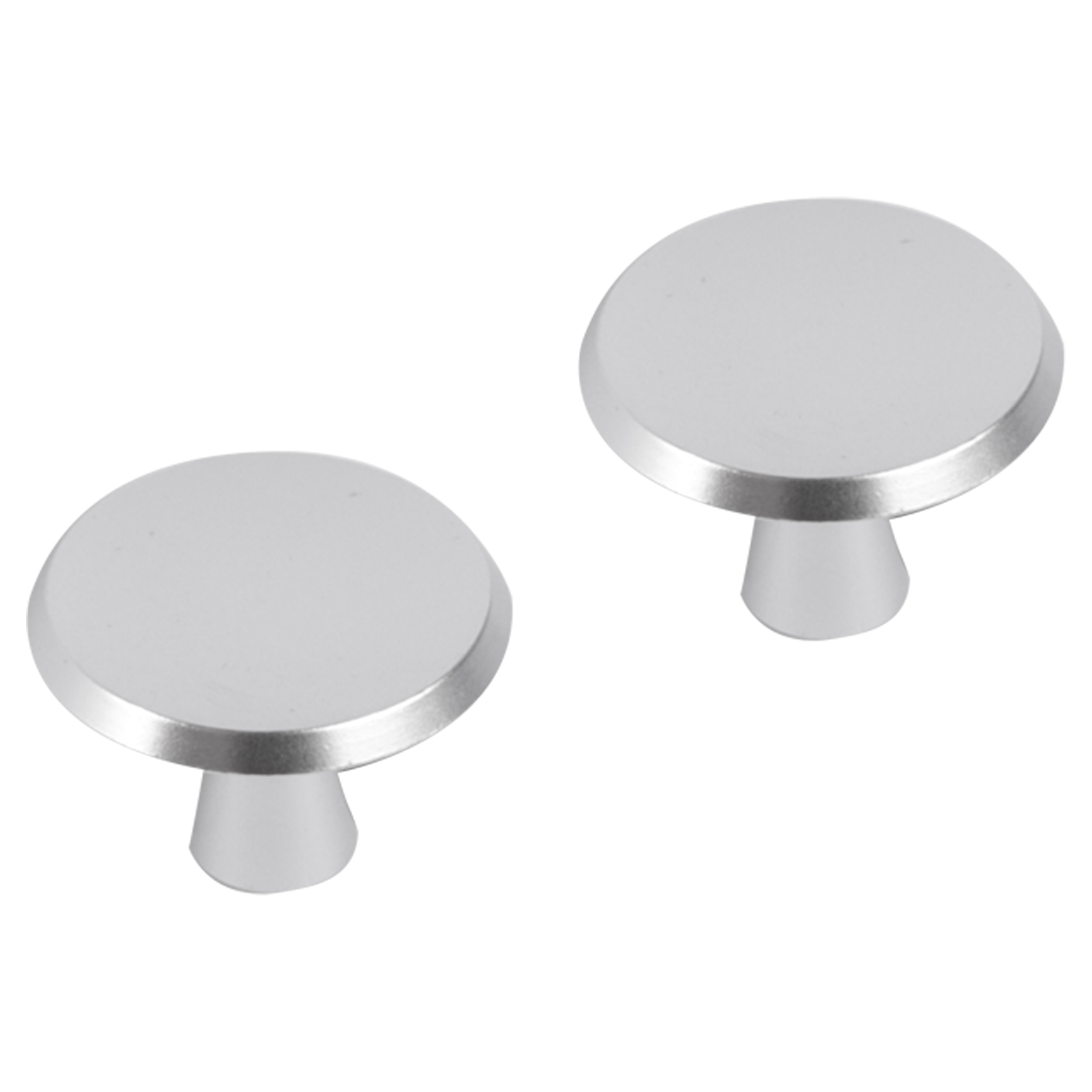 86.048.93 Differnz  knop rond mat chroom 30 mm