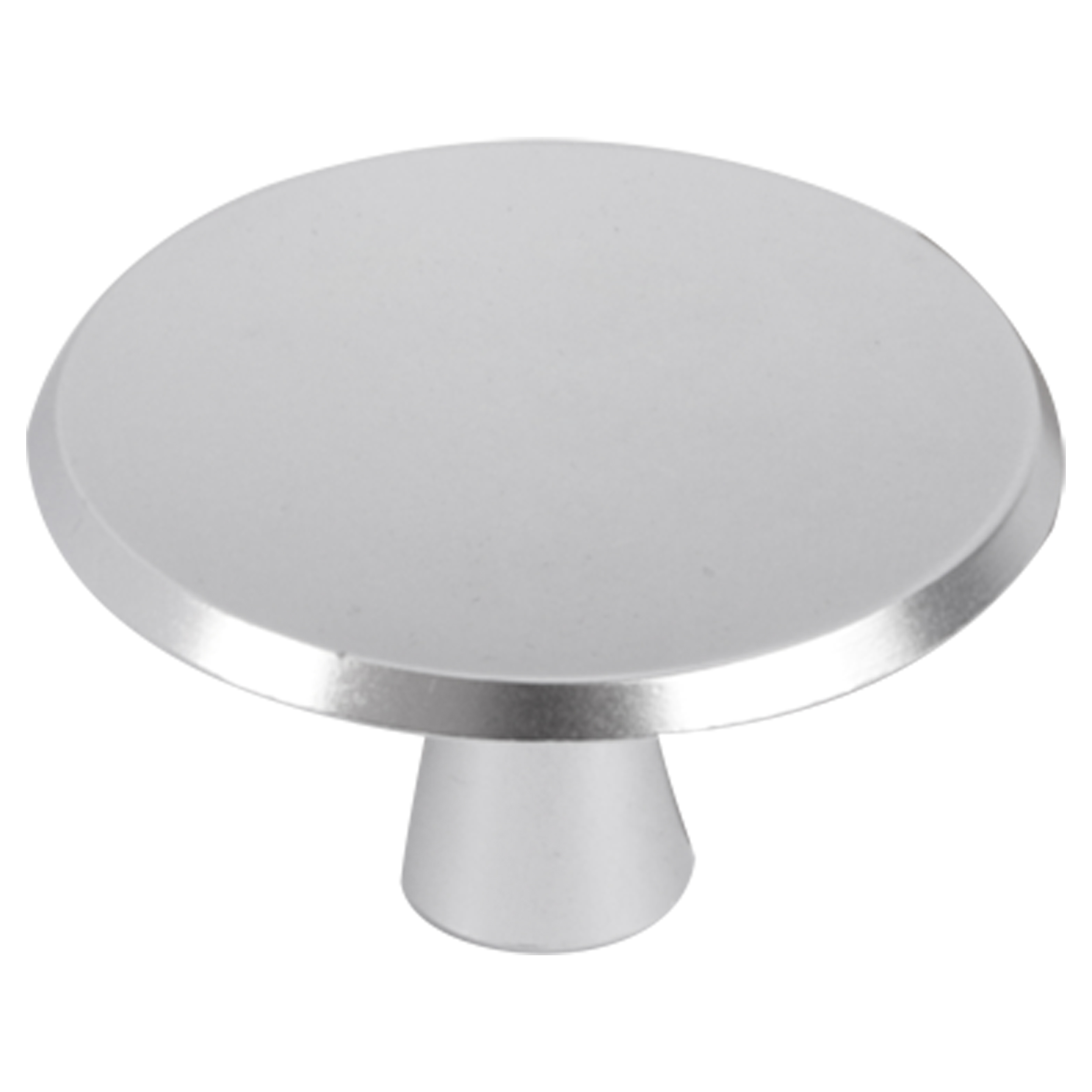 86.048.95 Differnz  knop rond mat chroom 40 mm