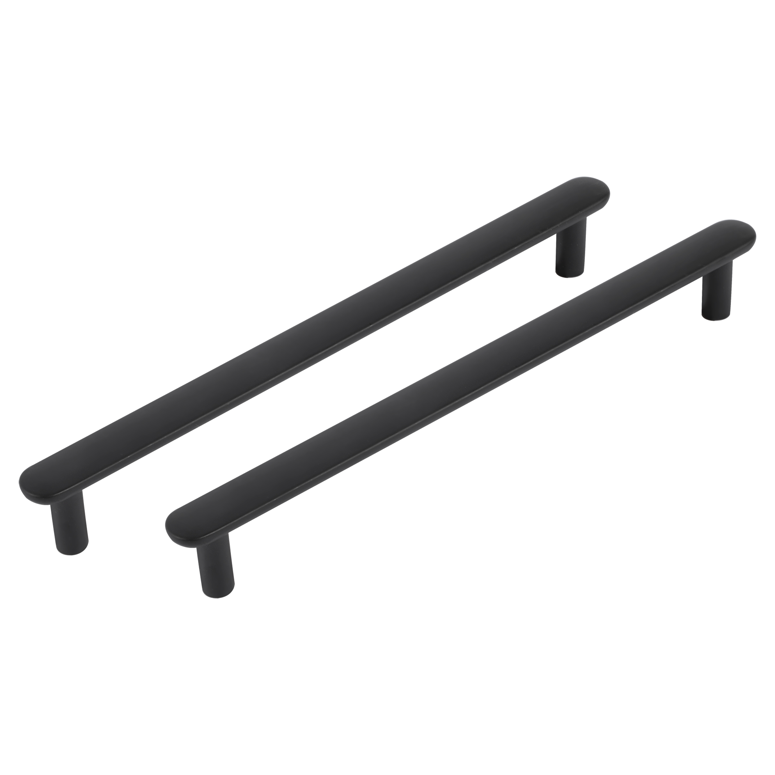 86.052.15 Differnz  meubelgreep plat - 160 mm mat zwart 
