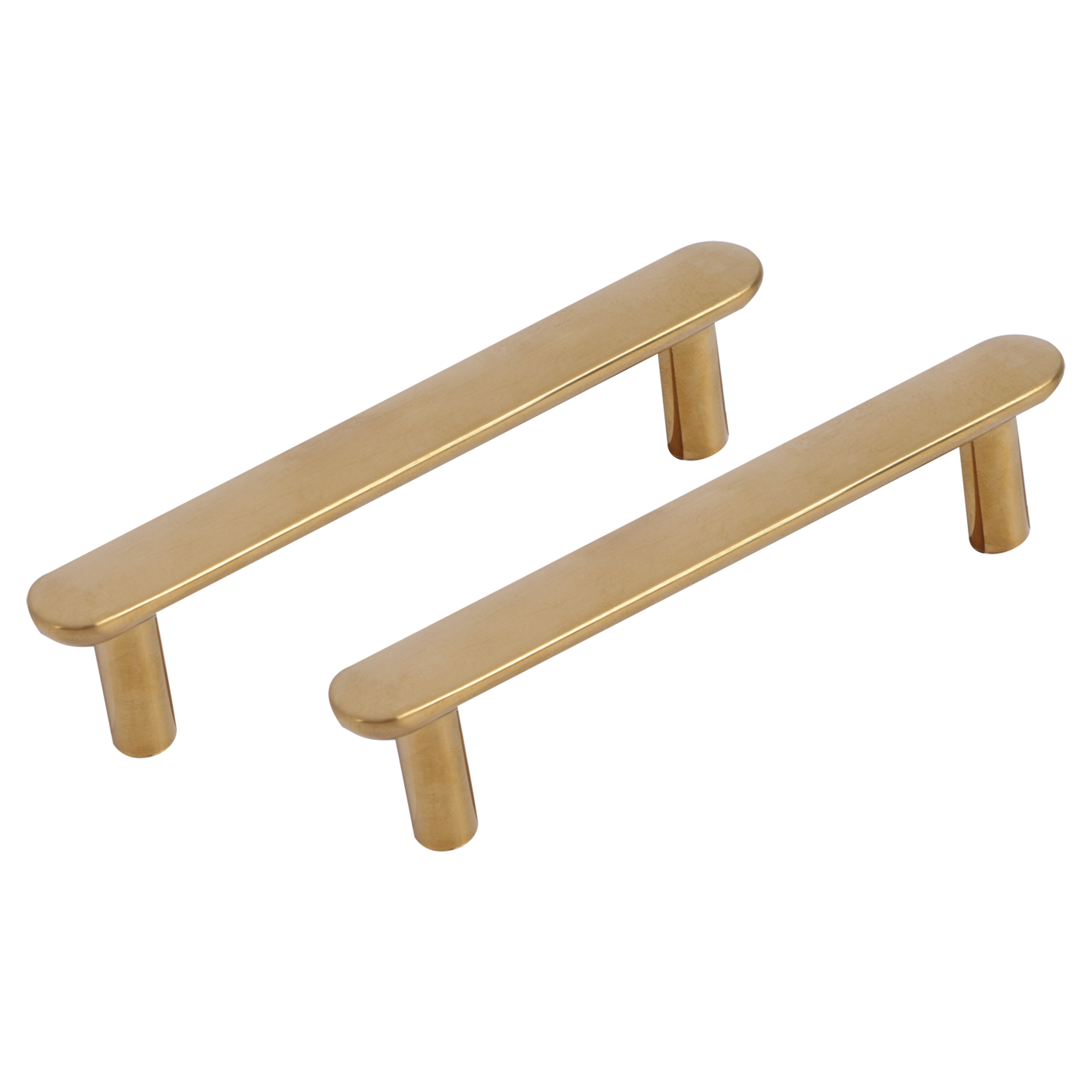 86.052.32 Differnz  meubelgreep plat - 96 mm goud 
