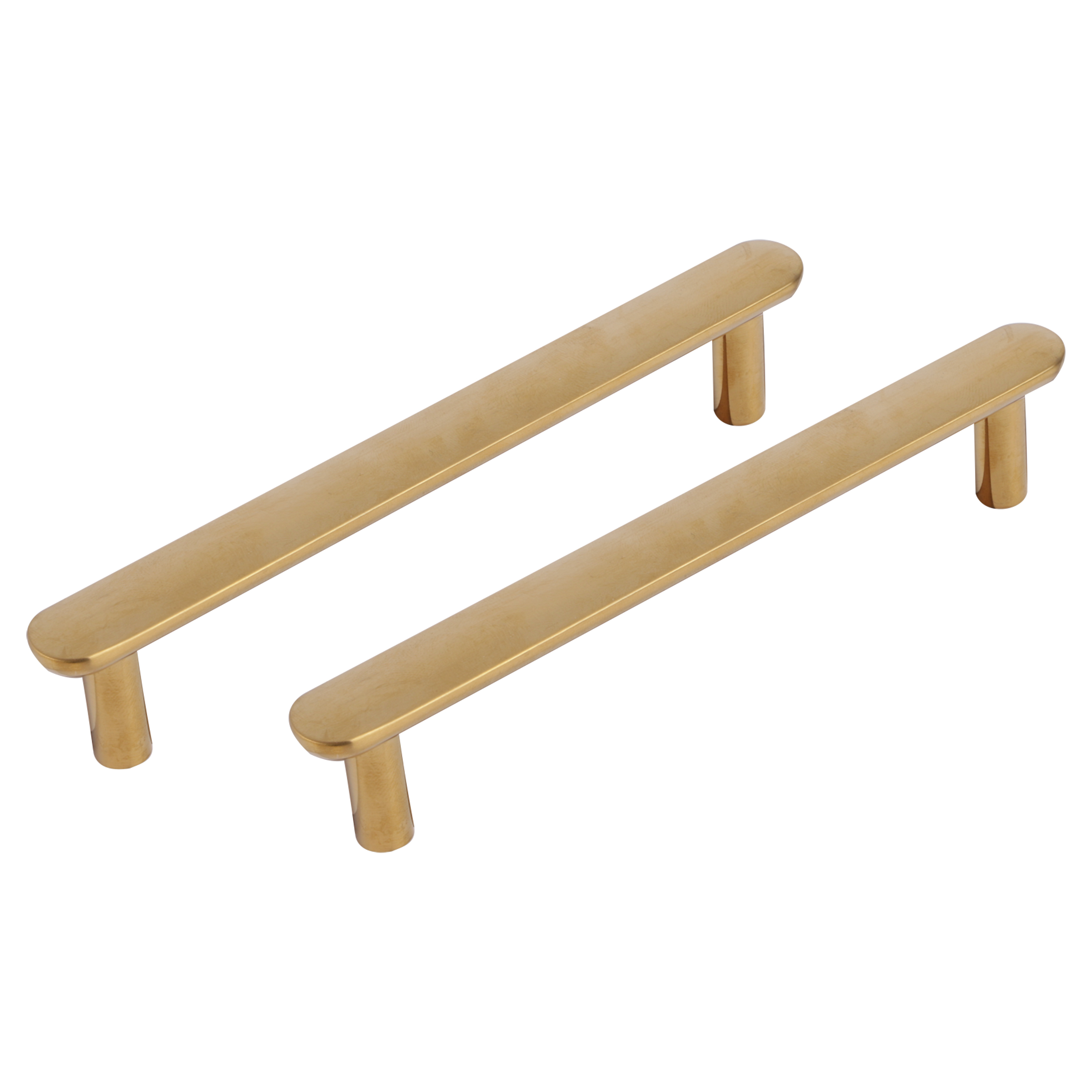 86.052.33 Differnz  meubelgreep plat - 128 mm goud 