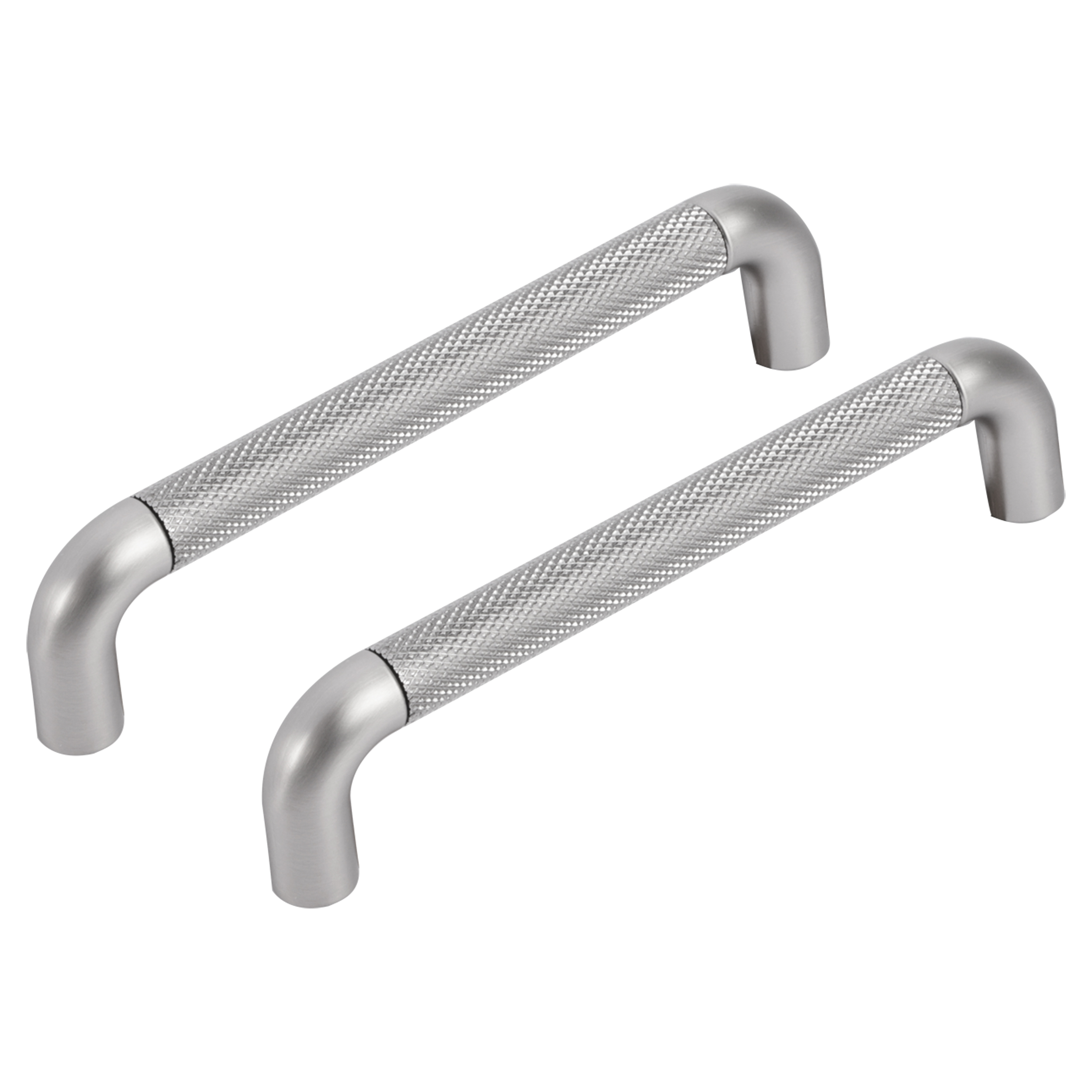 86.057.08 Differnz  meubelgreep rond - 128 mm mat chroom 