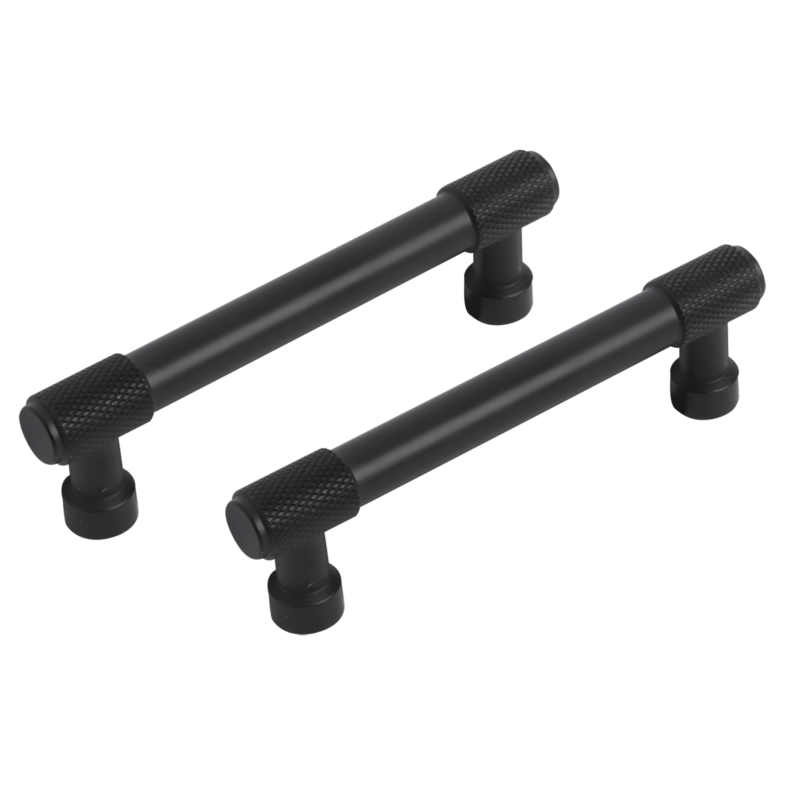 86.057.12 Differnz  meubelgreep recht - 96 mm mat zwart 