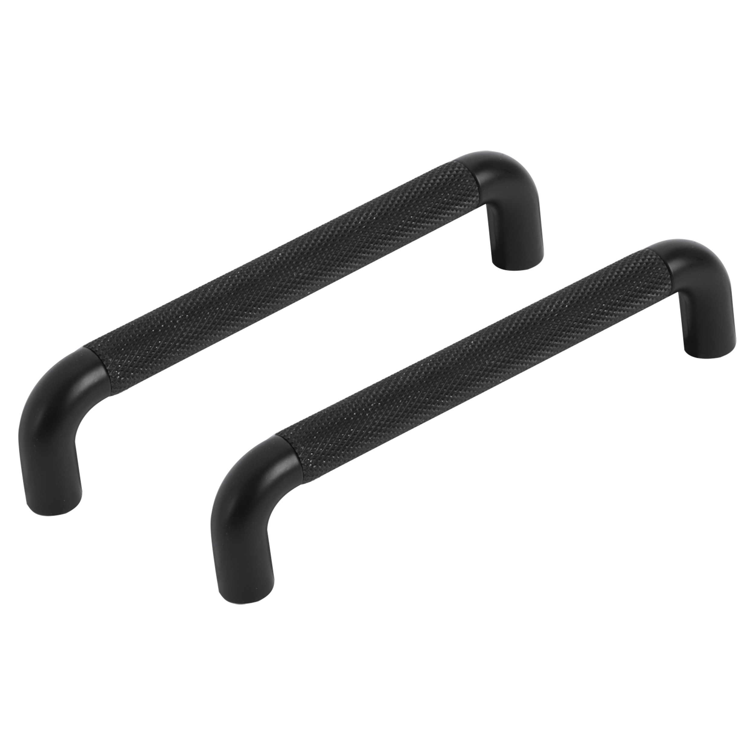 86.057.18 Differnz  meubelgreep rond - 128 mm mat zwart 