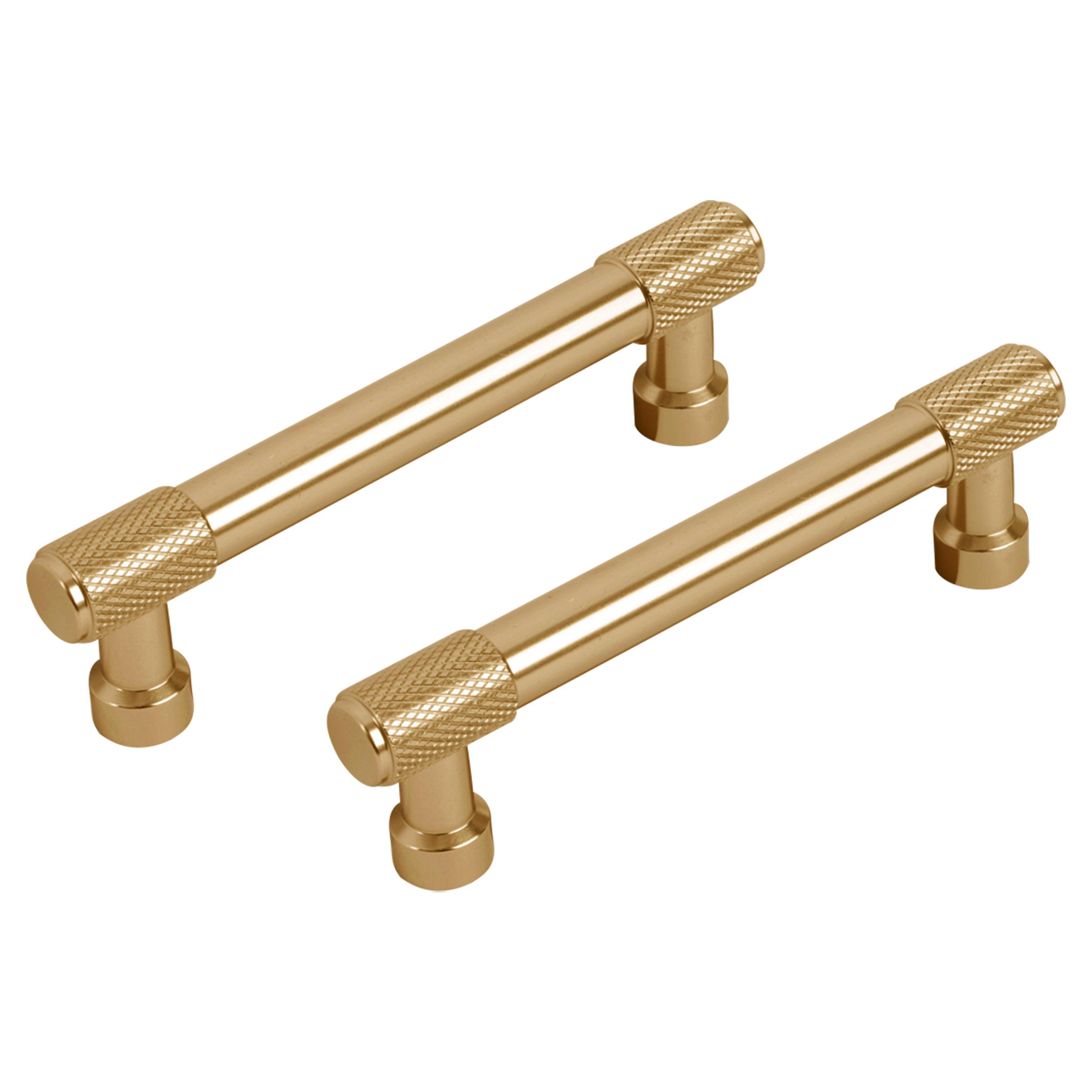 86.057.32 Differnz  meubelgreep recht - 96 mm goud 