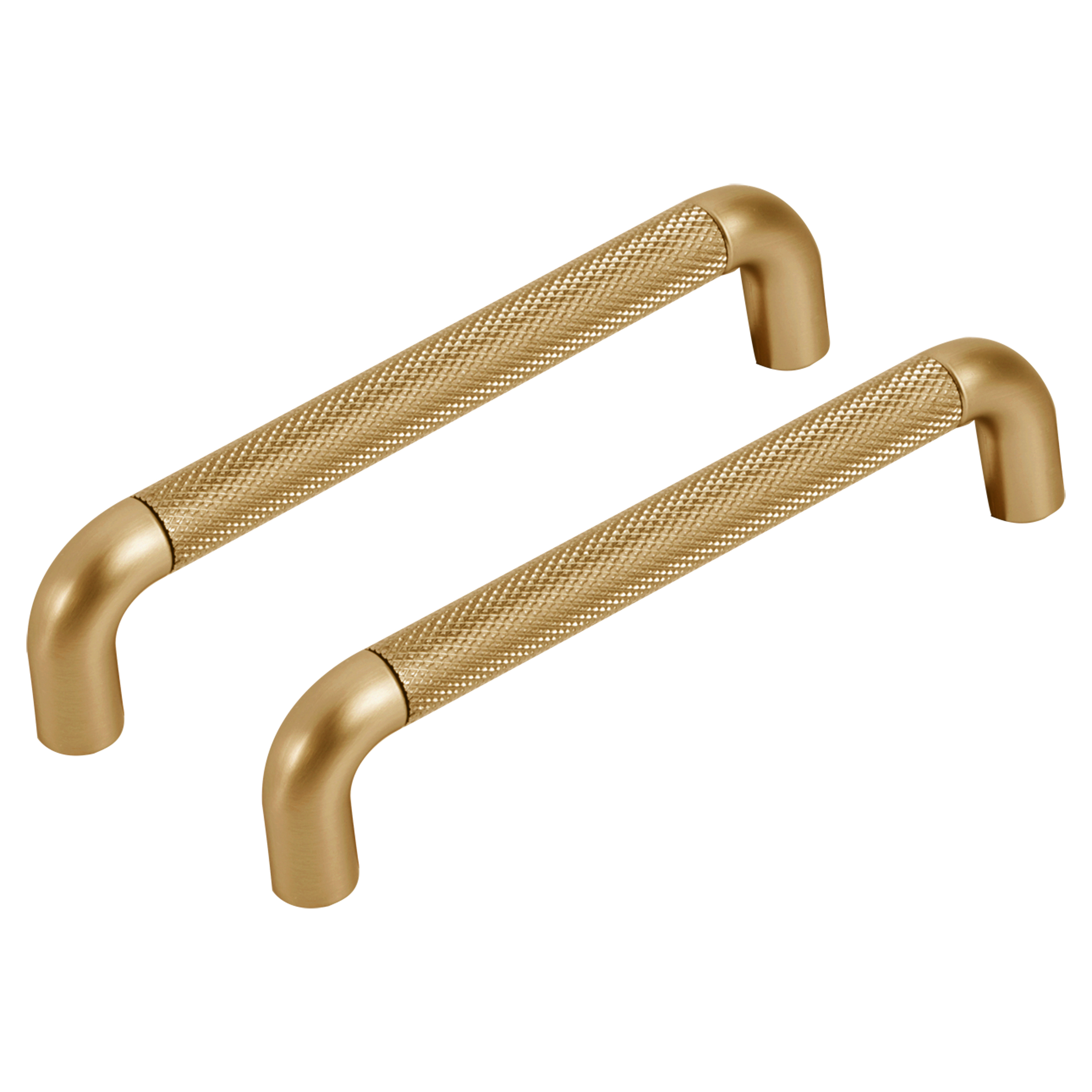 86.057.38 Differnz  meubelgreep rond - 128 mm goud 
