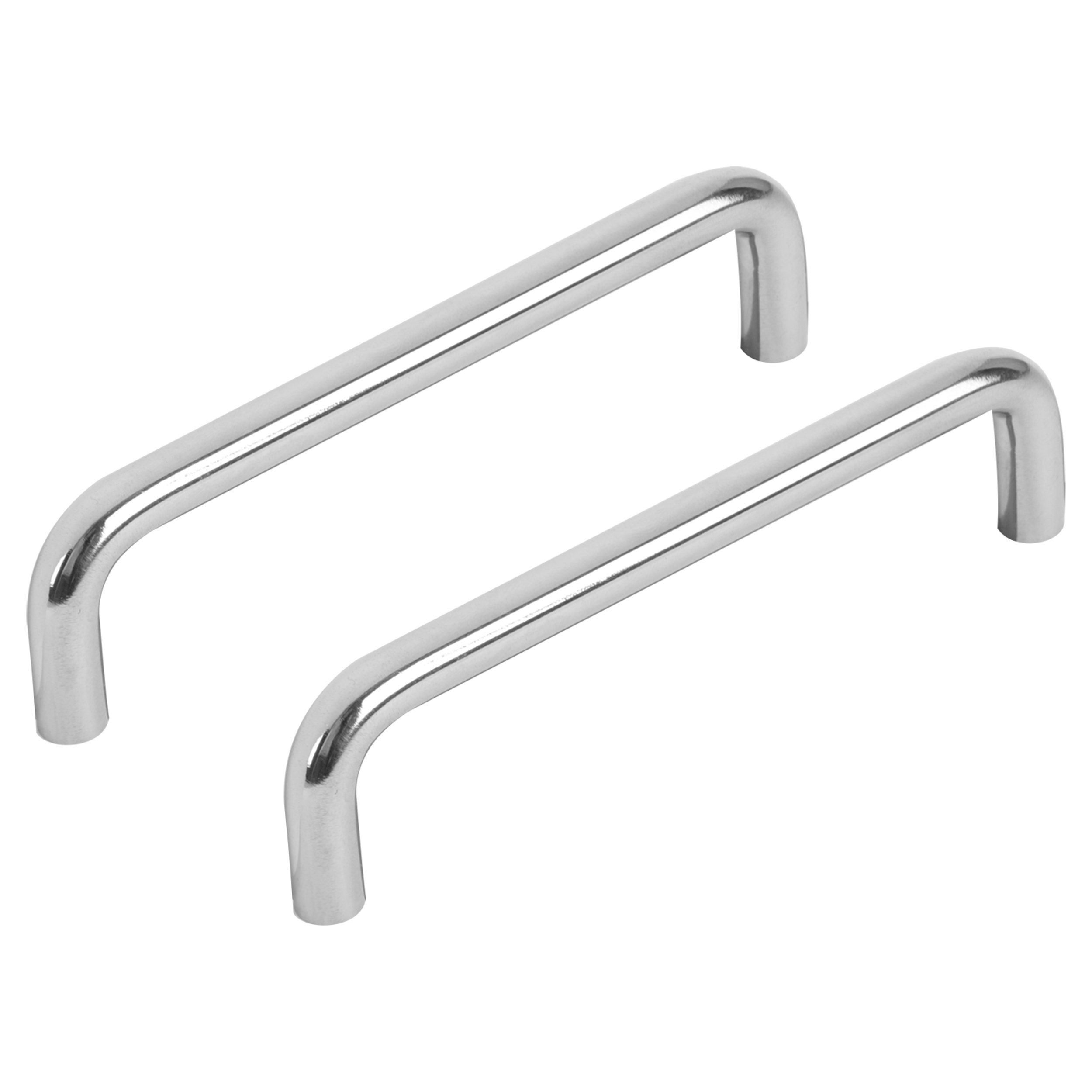86.058.48 Differnz  meubelgreep beugel chroom 128 mm