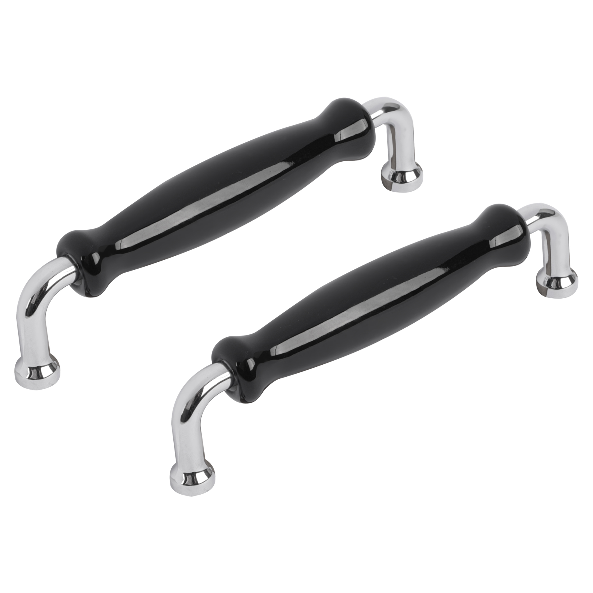86.059.43 Differnz  meubelgreep klassiek chroom 128 mm