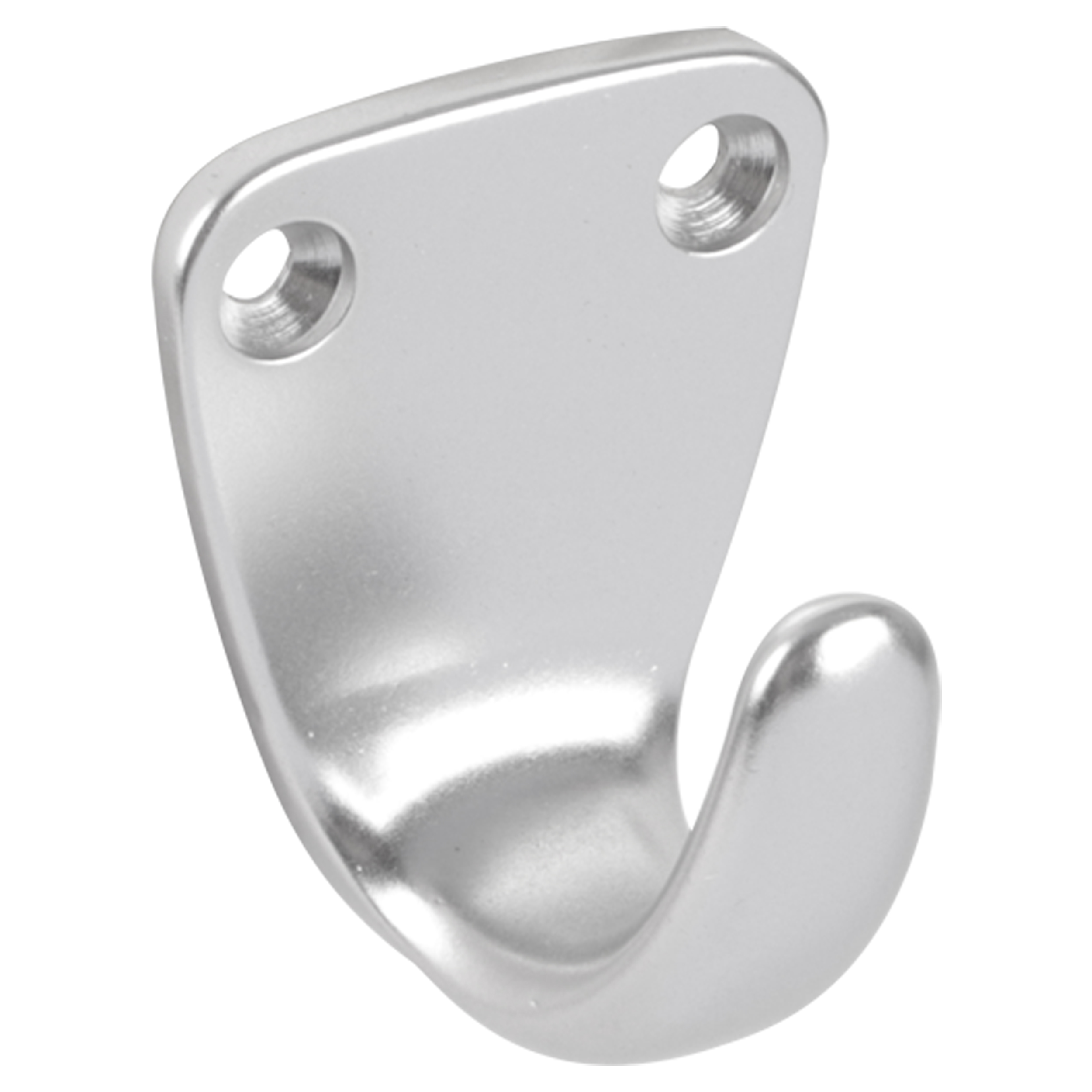 86.060.98 Differnz  handdoekhaak rond aluminium F1 