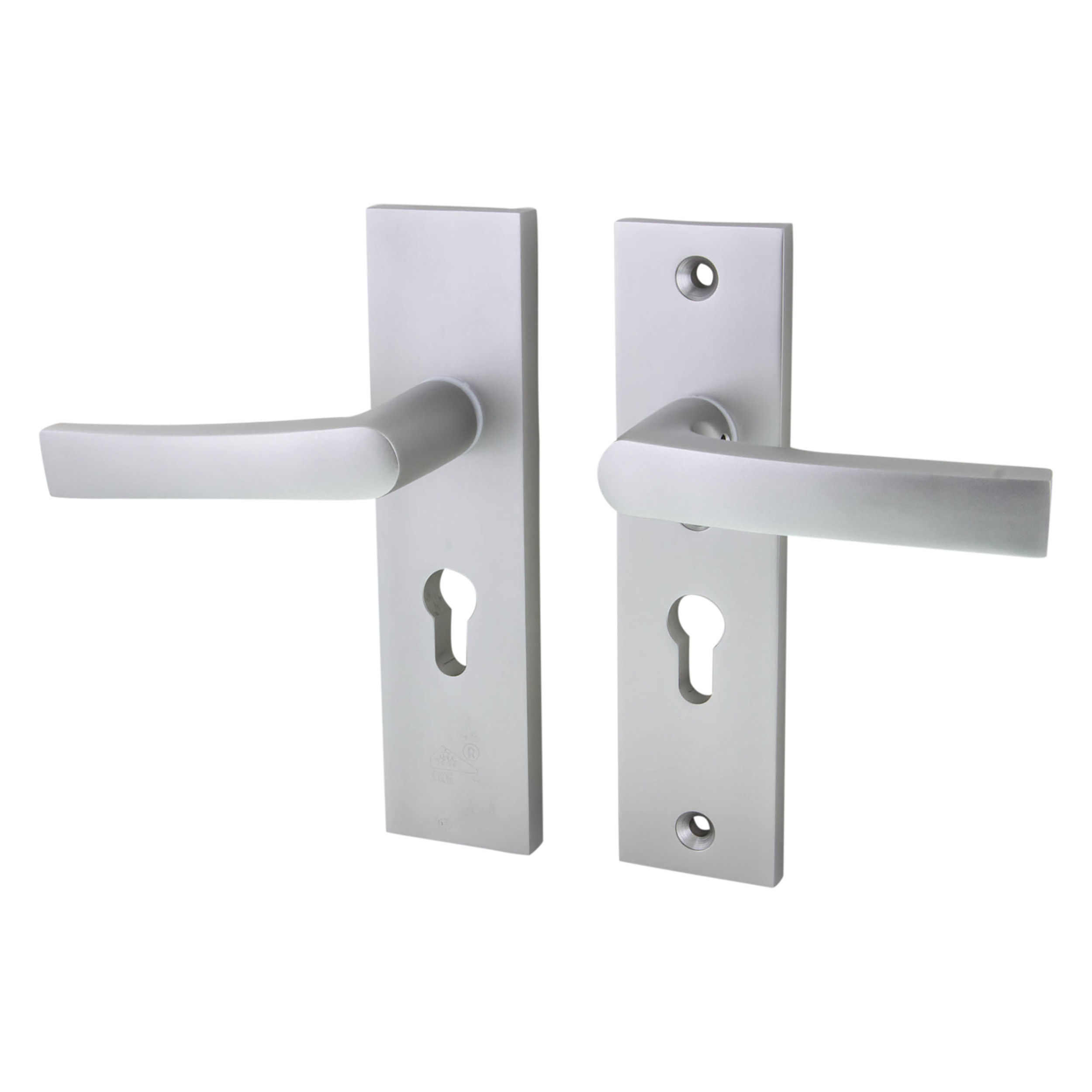 86.101.01 Starx  krukgarnituur kruk-kruk - kortschild - PC55 - SKG*** aluminium F1 