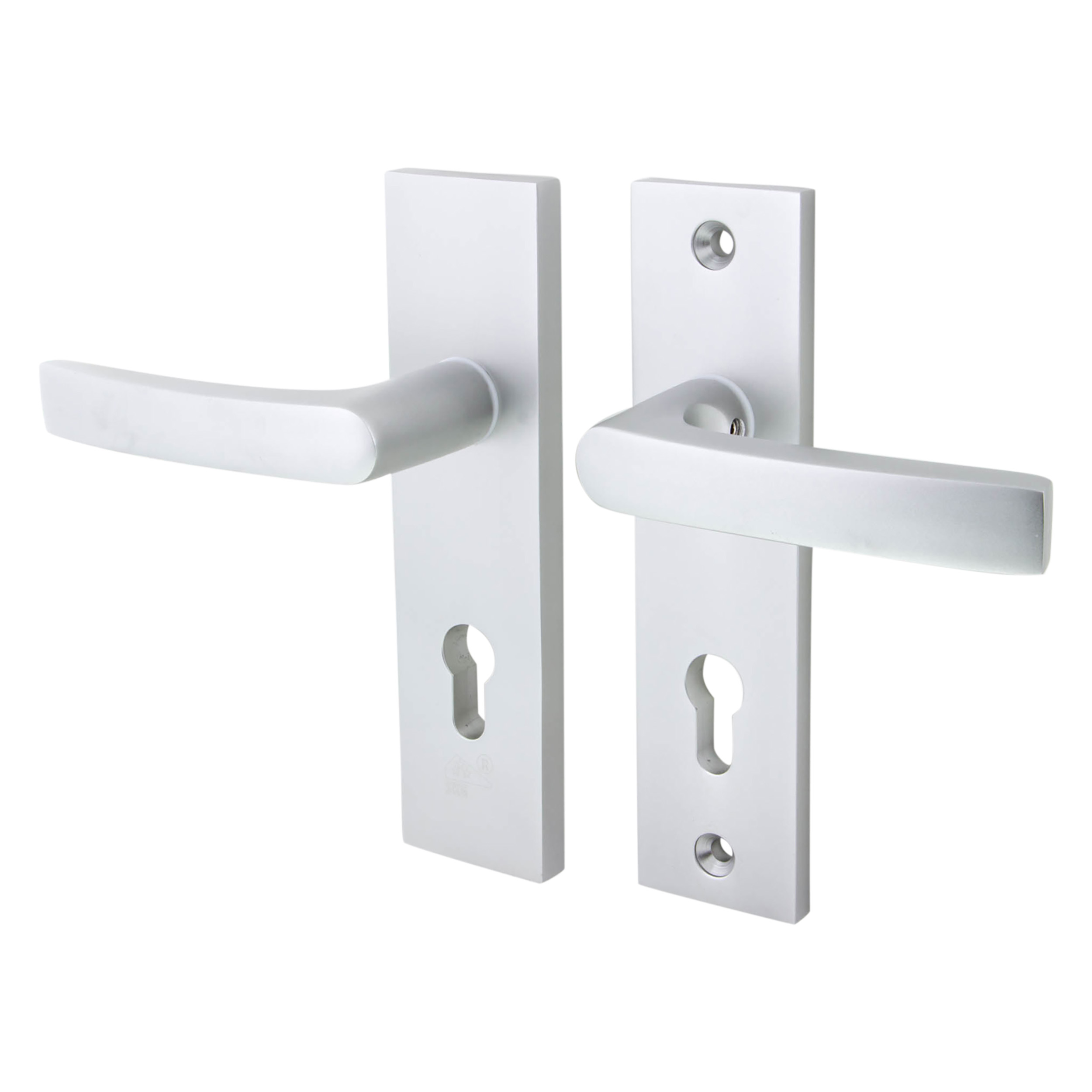 86.101.02 Starx  krukgarnituur kruk-kruk - kortschild - PC72 - SKG*** aluminium F2 