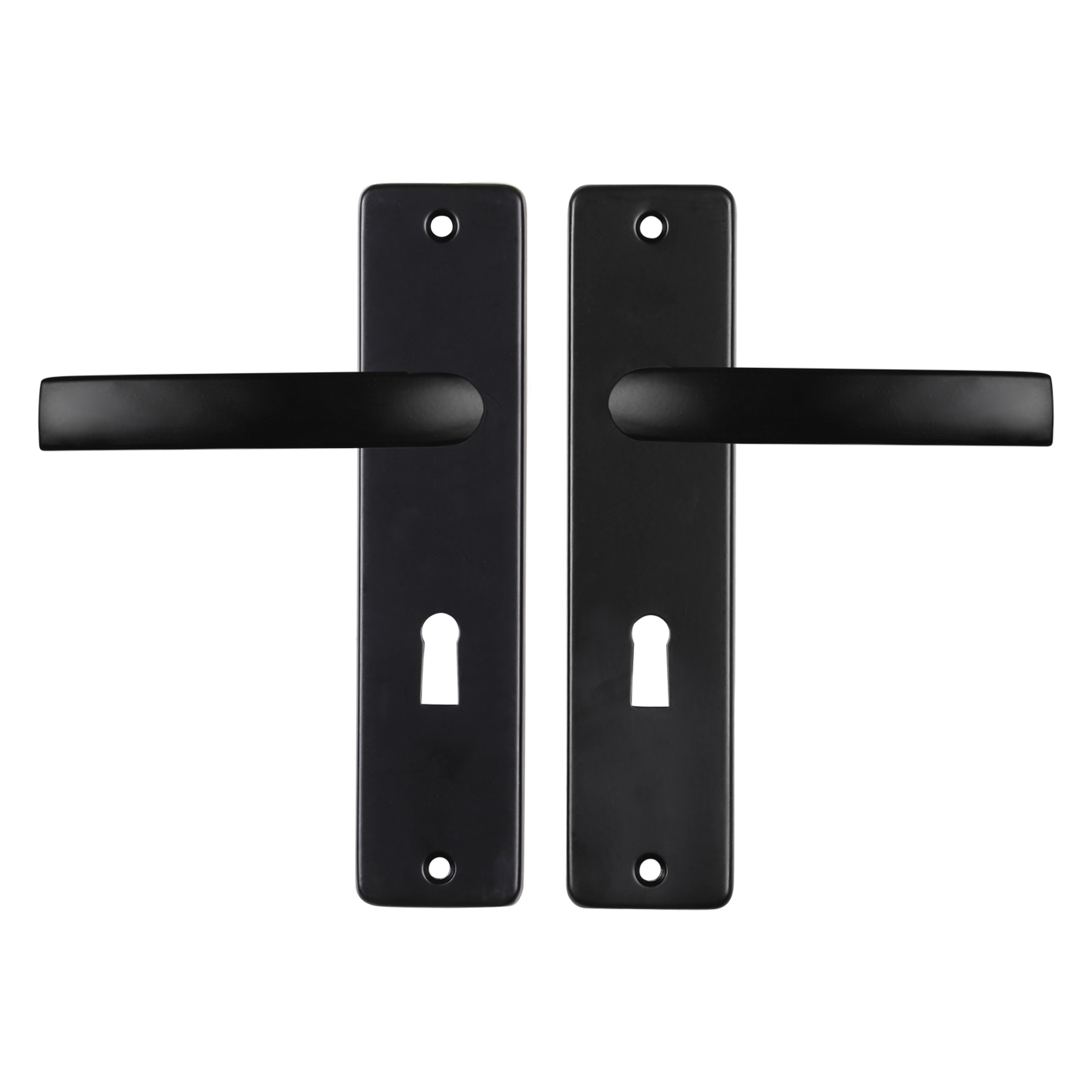 86.200.33 Starx  deurkruk blok - kortschild - SL56 zwart 180 x 41 mm