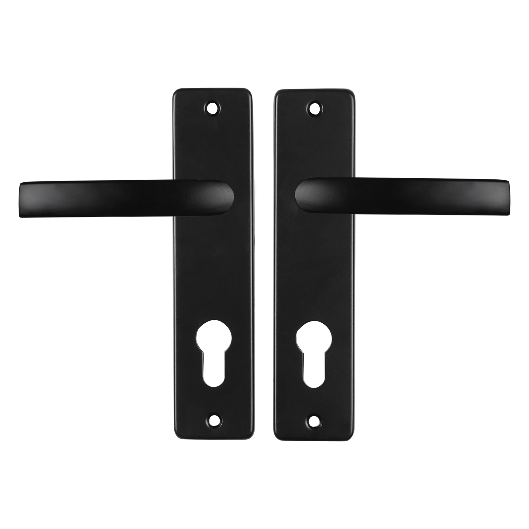 86.200.35 Starx  deurkruk blok - kortschild - PC72 - 180 x 41 mm - zwart