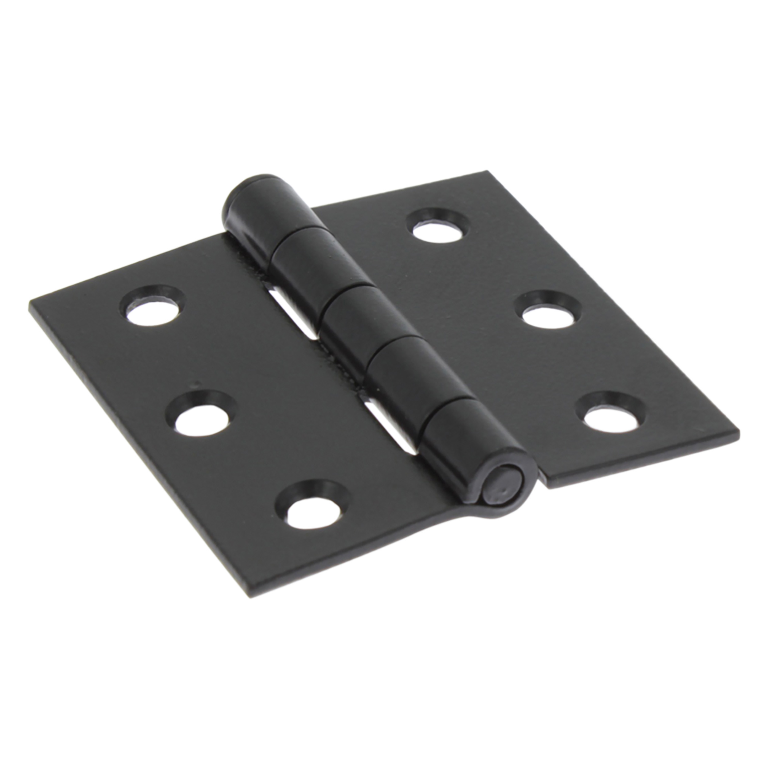 87.602.04 Starx  scharnier vierkant model - met losse pen zwart 63 x 63 mm