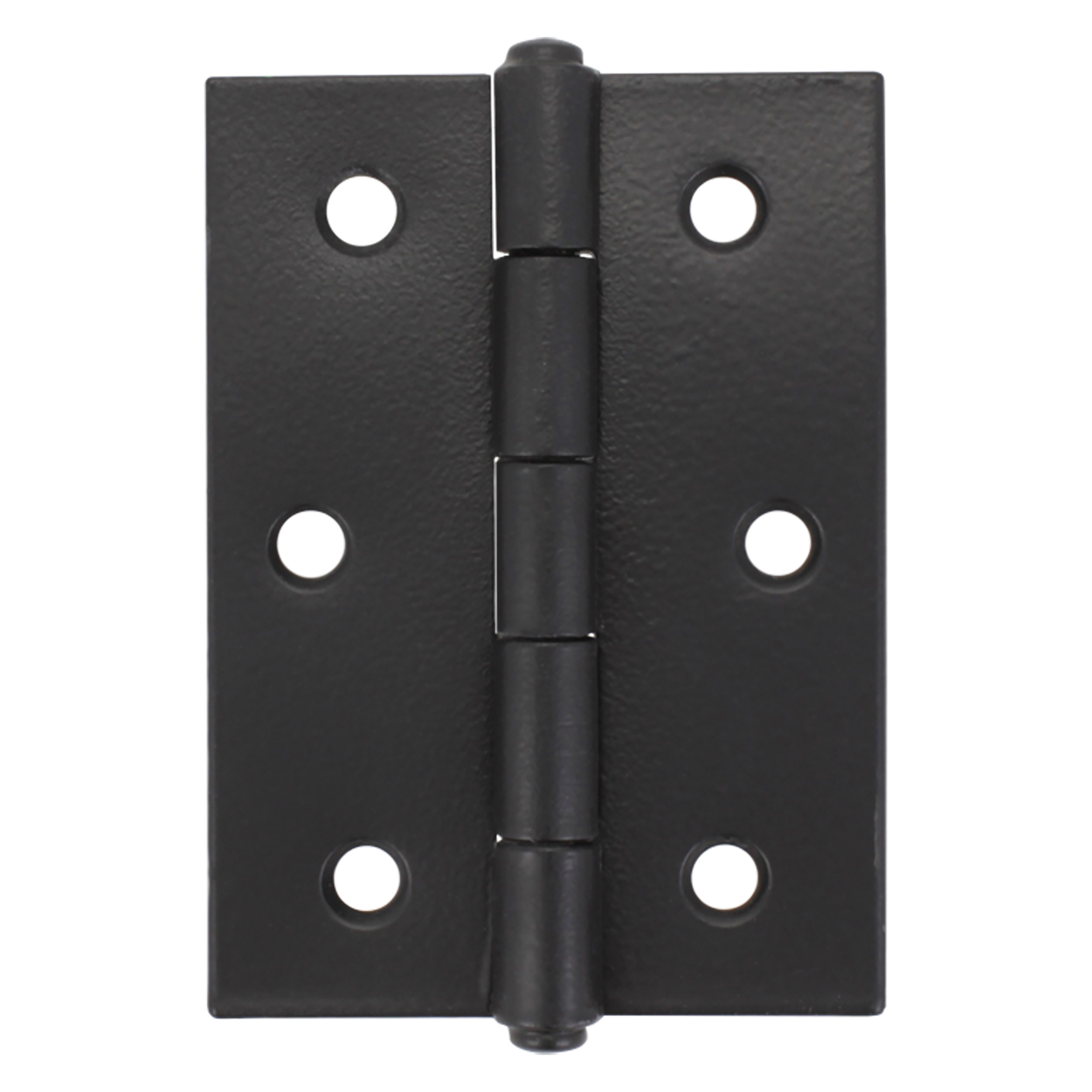 87.602.11 Starx  scharnier smal model - met vaste pen zwart 50 x 39 mm