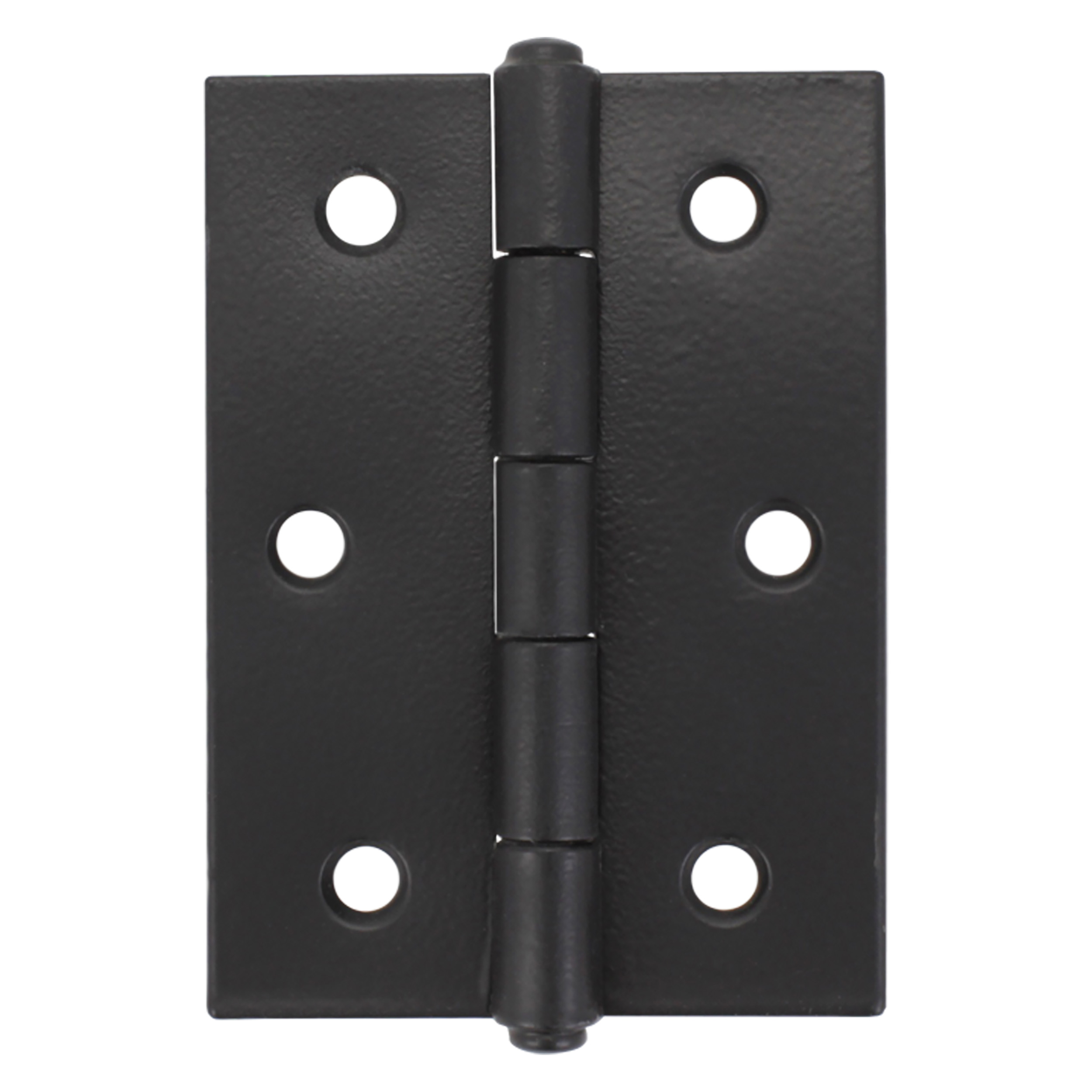 87.602.13 Starx  scharnier smal model - met vaste pen zwart 70 x 51 mm